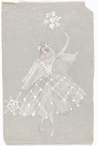 Baiser de la fee:  Costume design for the ballet