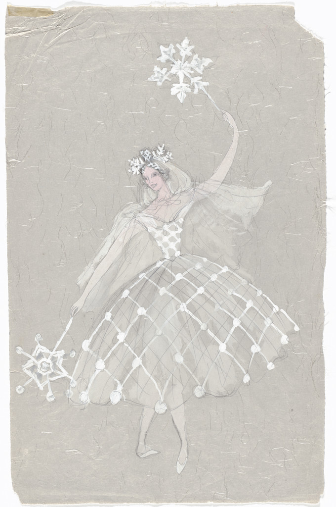 Baiser de la fee:  Costume design for the ballet, Alice Halicka, 1937