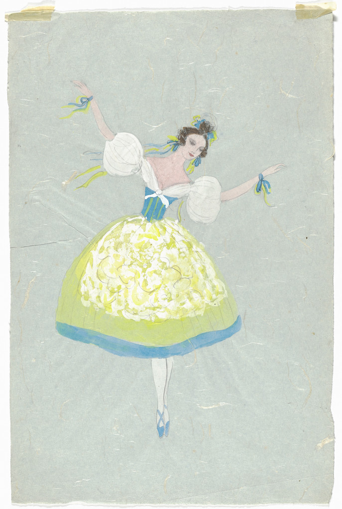 Baiser de la fee:  Costume design for the ballet