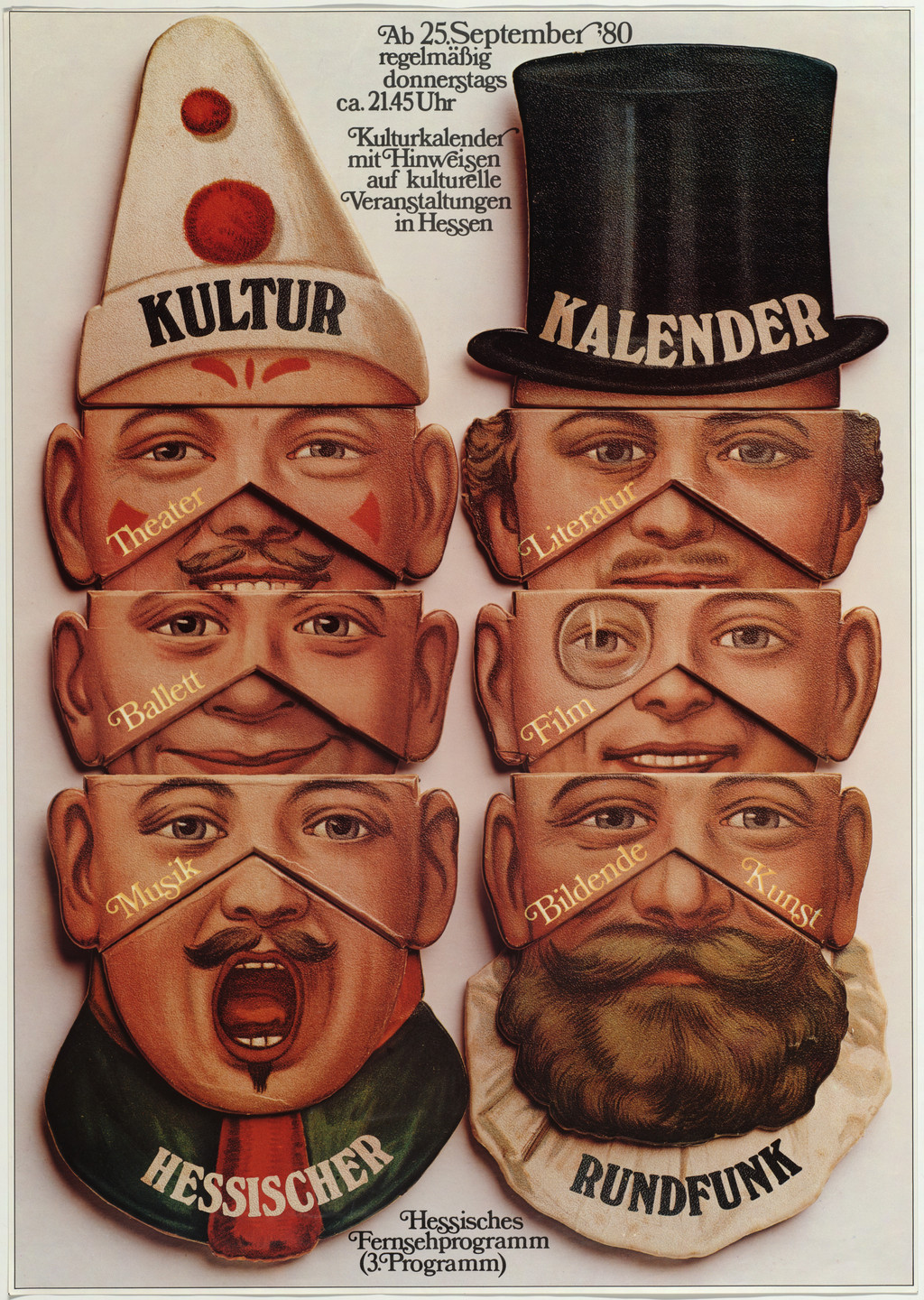 Günther Kieser. Kultur Kalender Hessischer Rundfunk. 1980