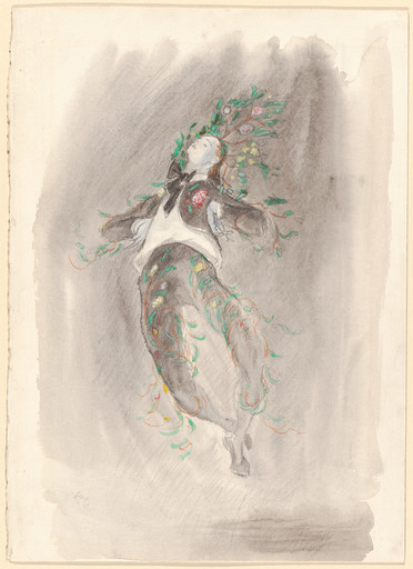 Virtuoso Resurrected (Hero's 4th Costume). Costume design for the ballet Transcendence