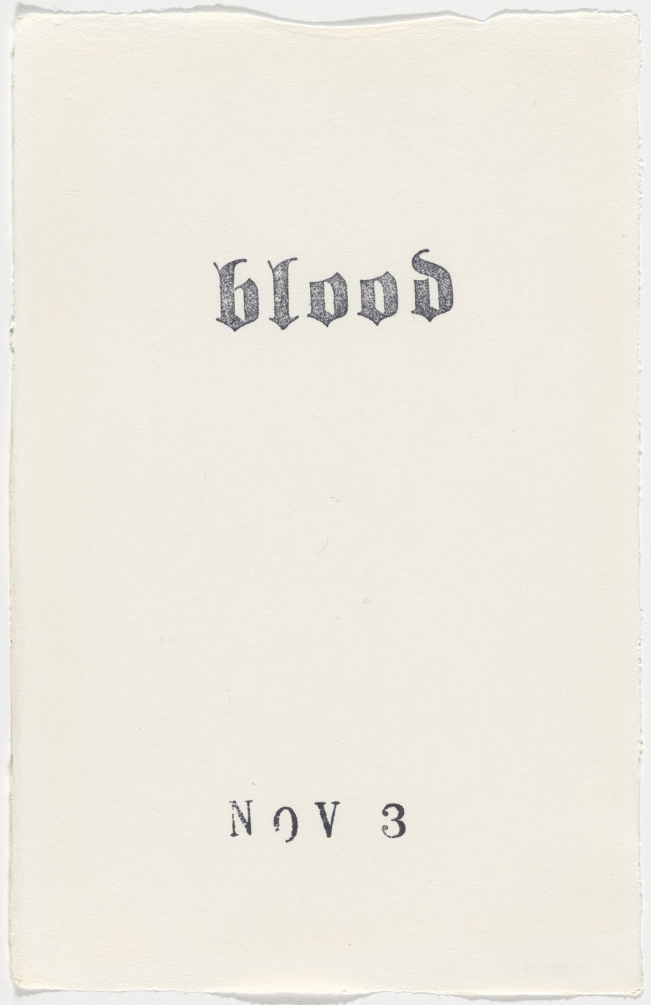 Kiki Smith. Untitled (Book of Hours). 1986–2003