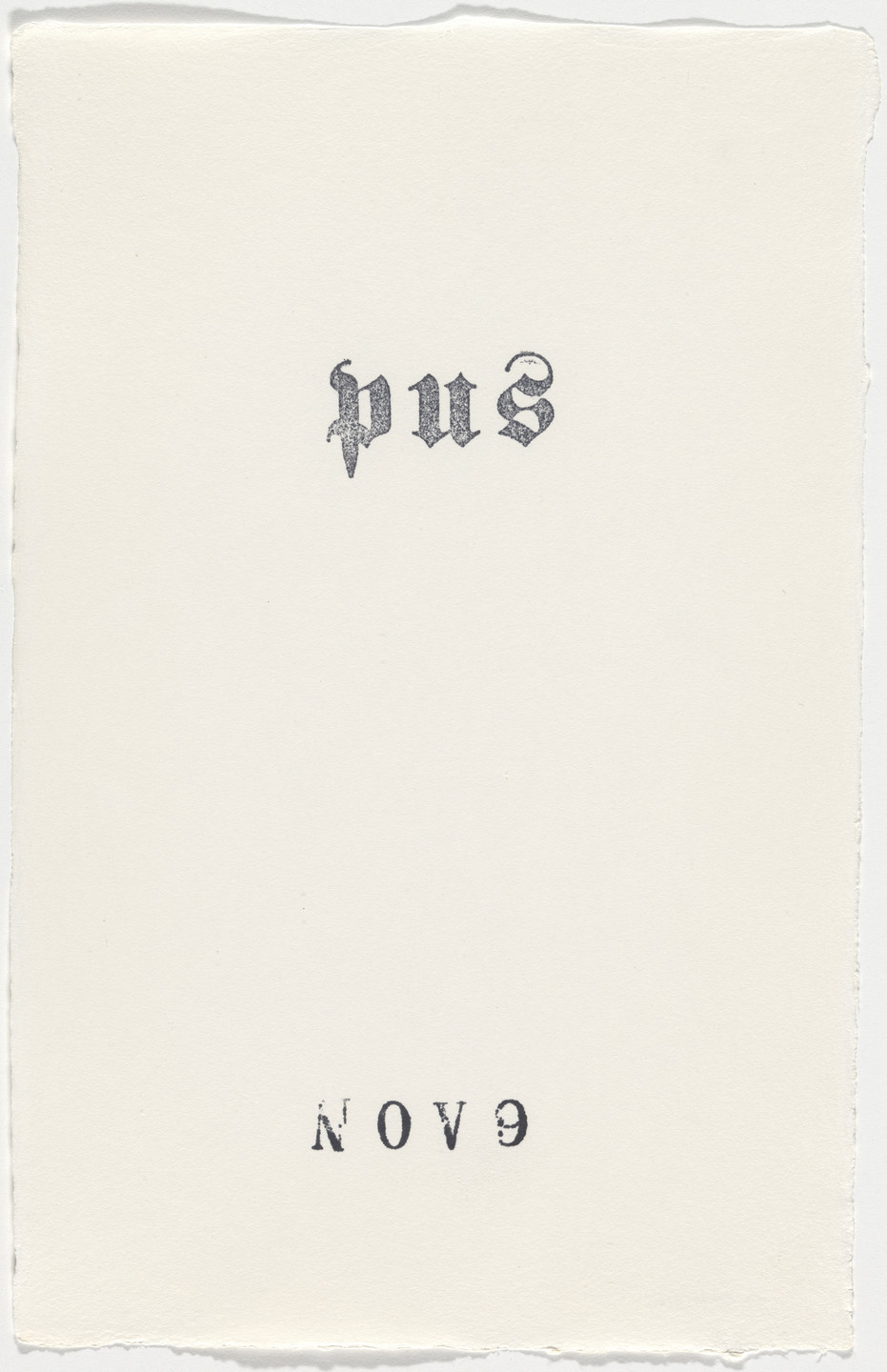 Kiki Smith. Untitled (Book of Hours). 1986–2003