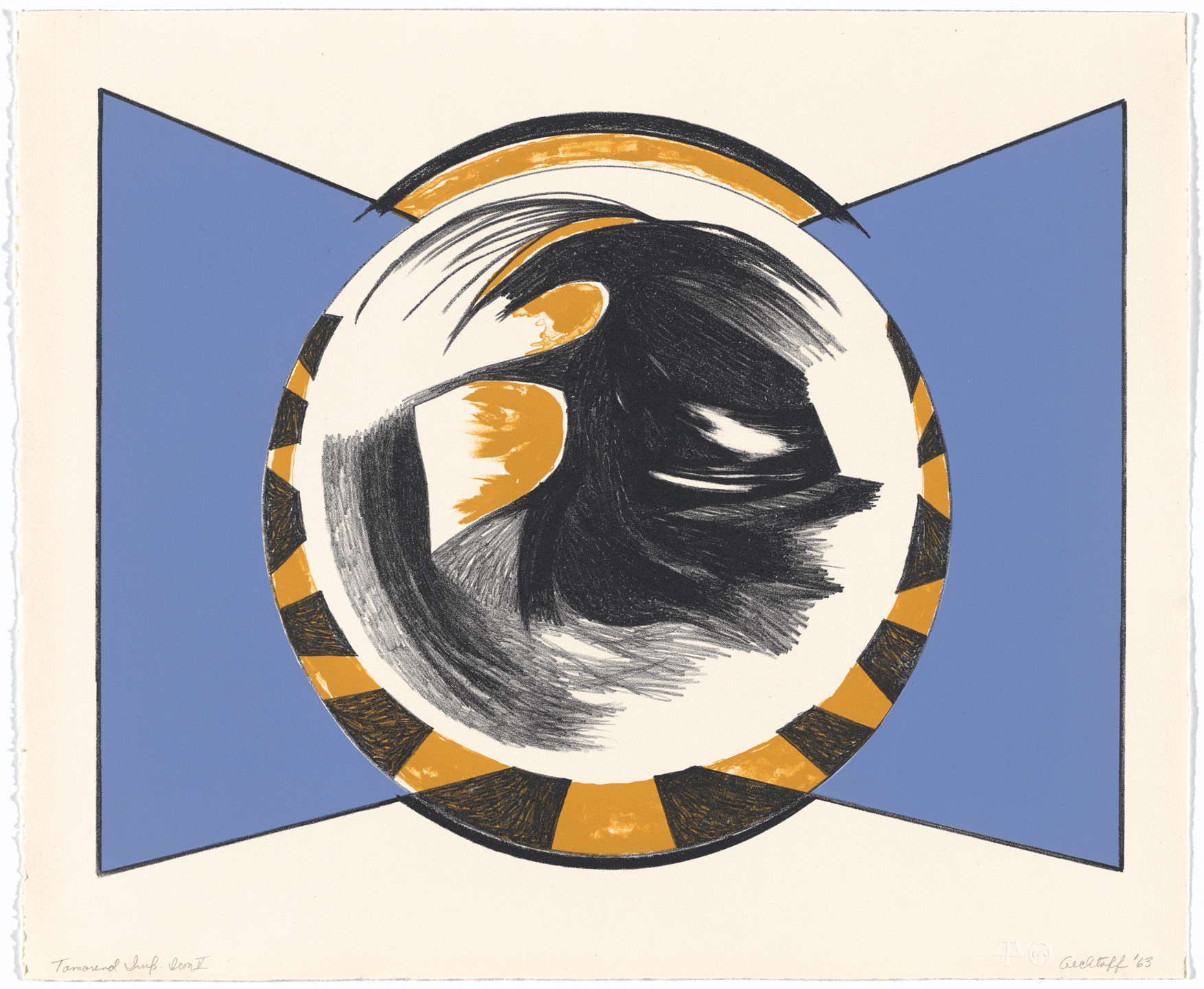 Sonia Gechtoff. Icon V from 6 Icons. 1963