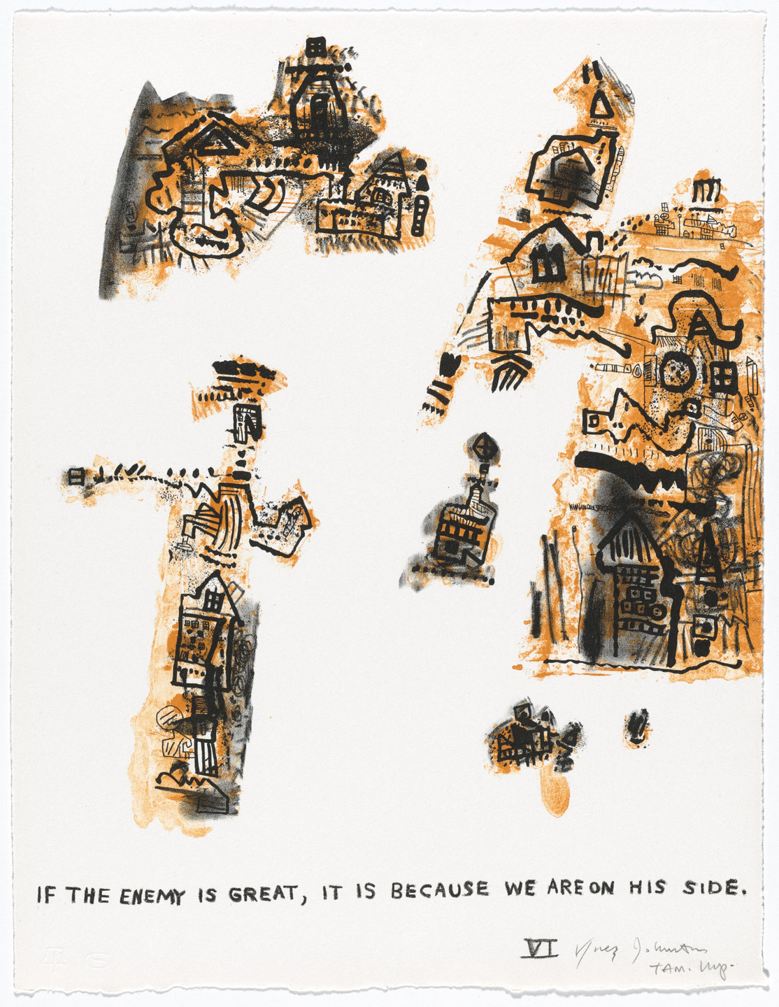 Ynez Johnston. VI from Principalities. 1966