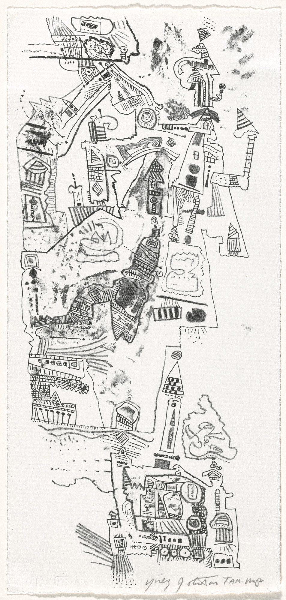 Ynez Johnston. Untitled