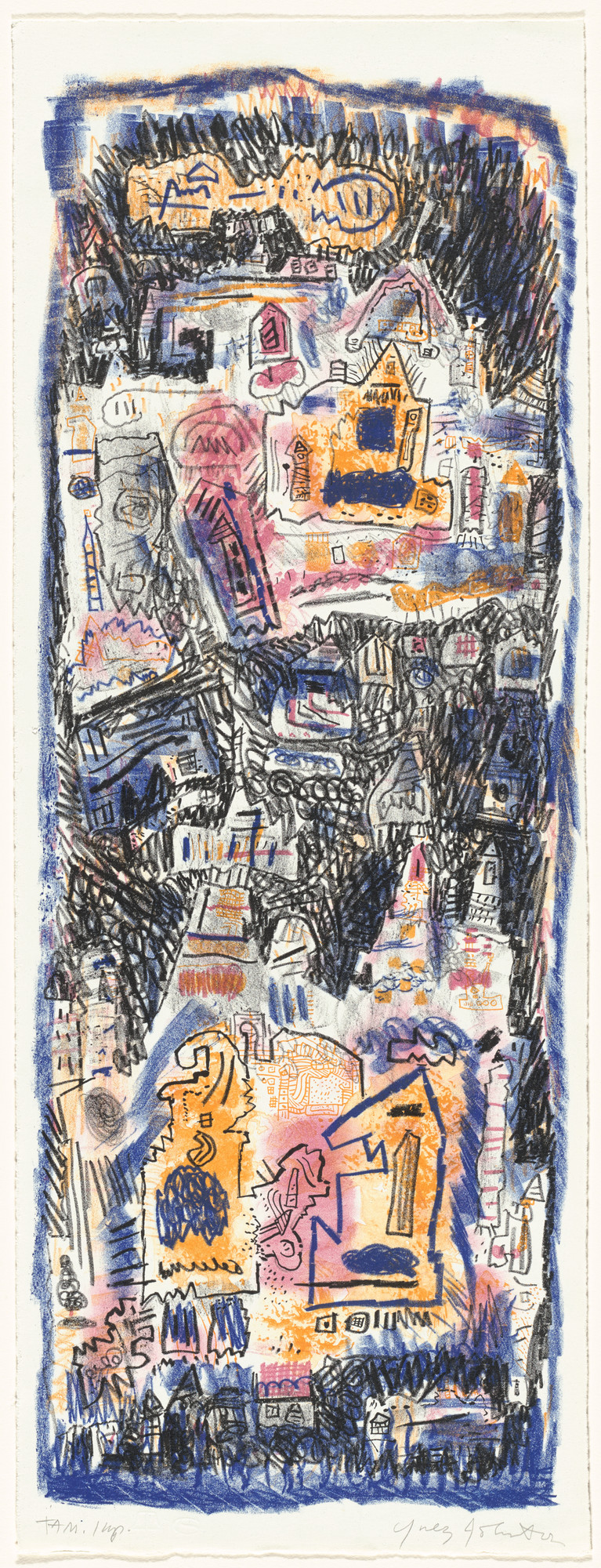 Ynez Johnston. Untitled (Voyages I) from Voyages