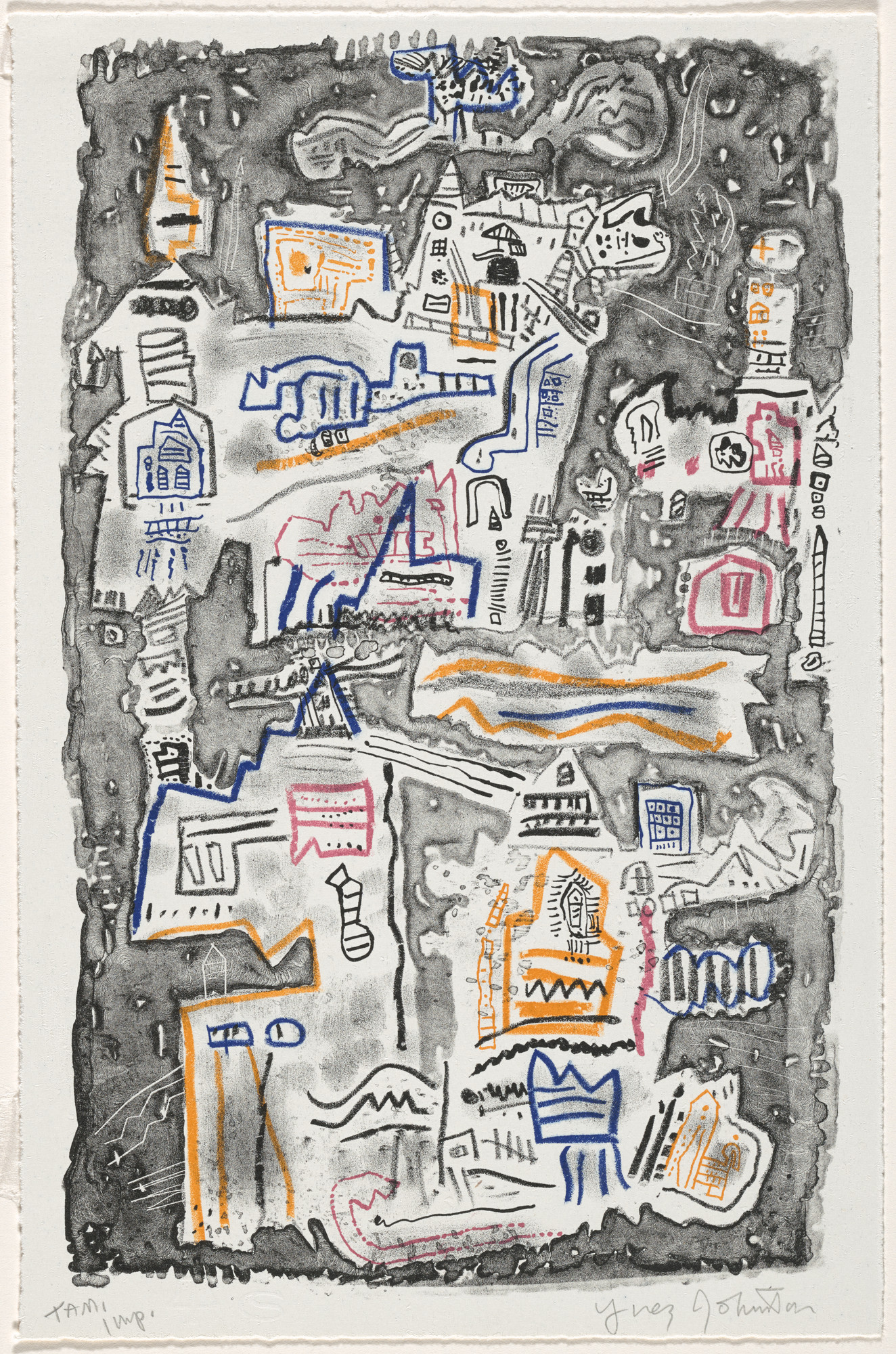 Ynez Johnston. Untitled (Voyages IV) from Voyages