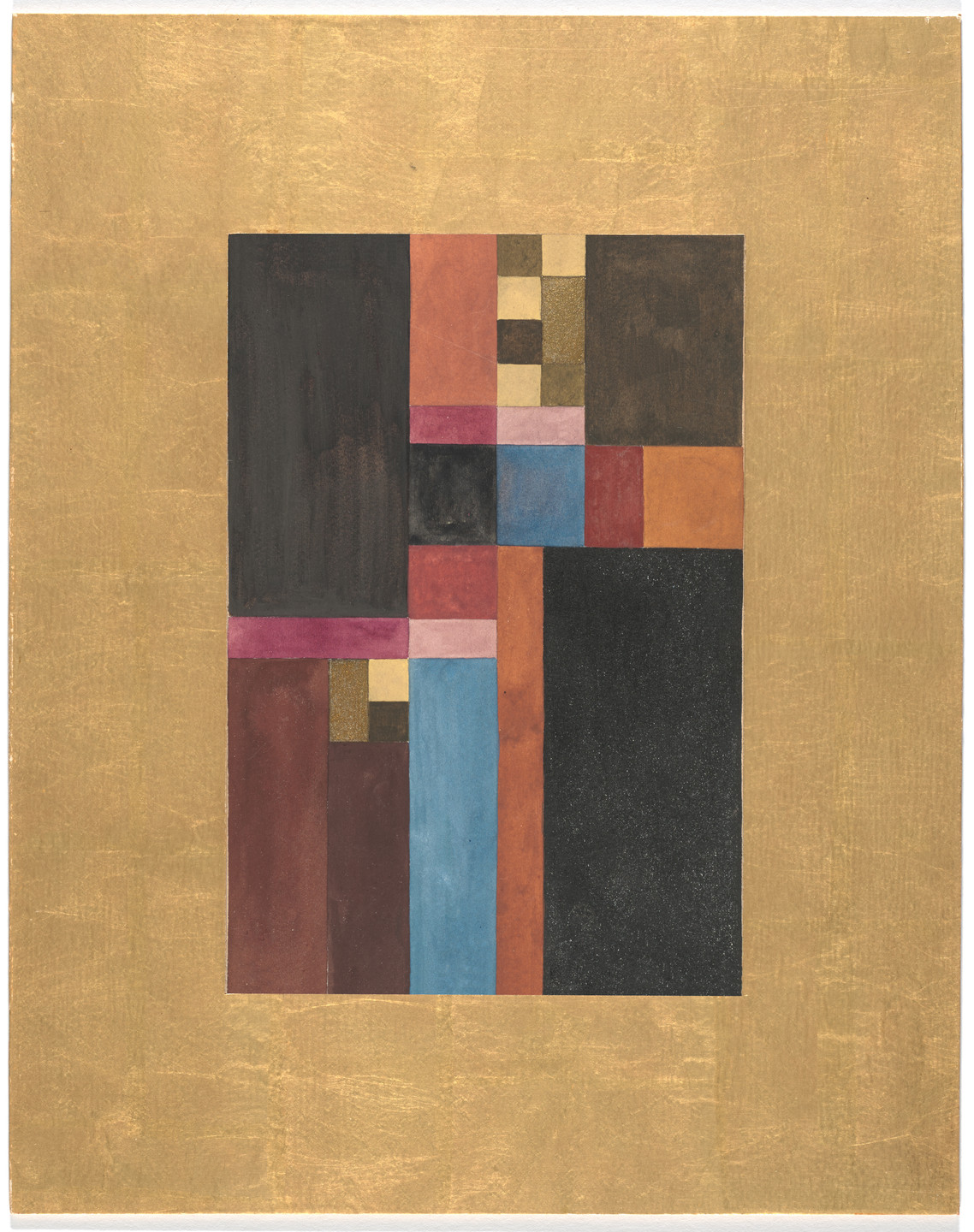 Sophie Taeuber-Arp. Vertical, Horizontal, Square, Rectangular (Vertical, horizontal, carré, rectangulaire). 1917