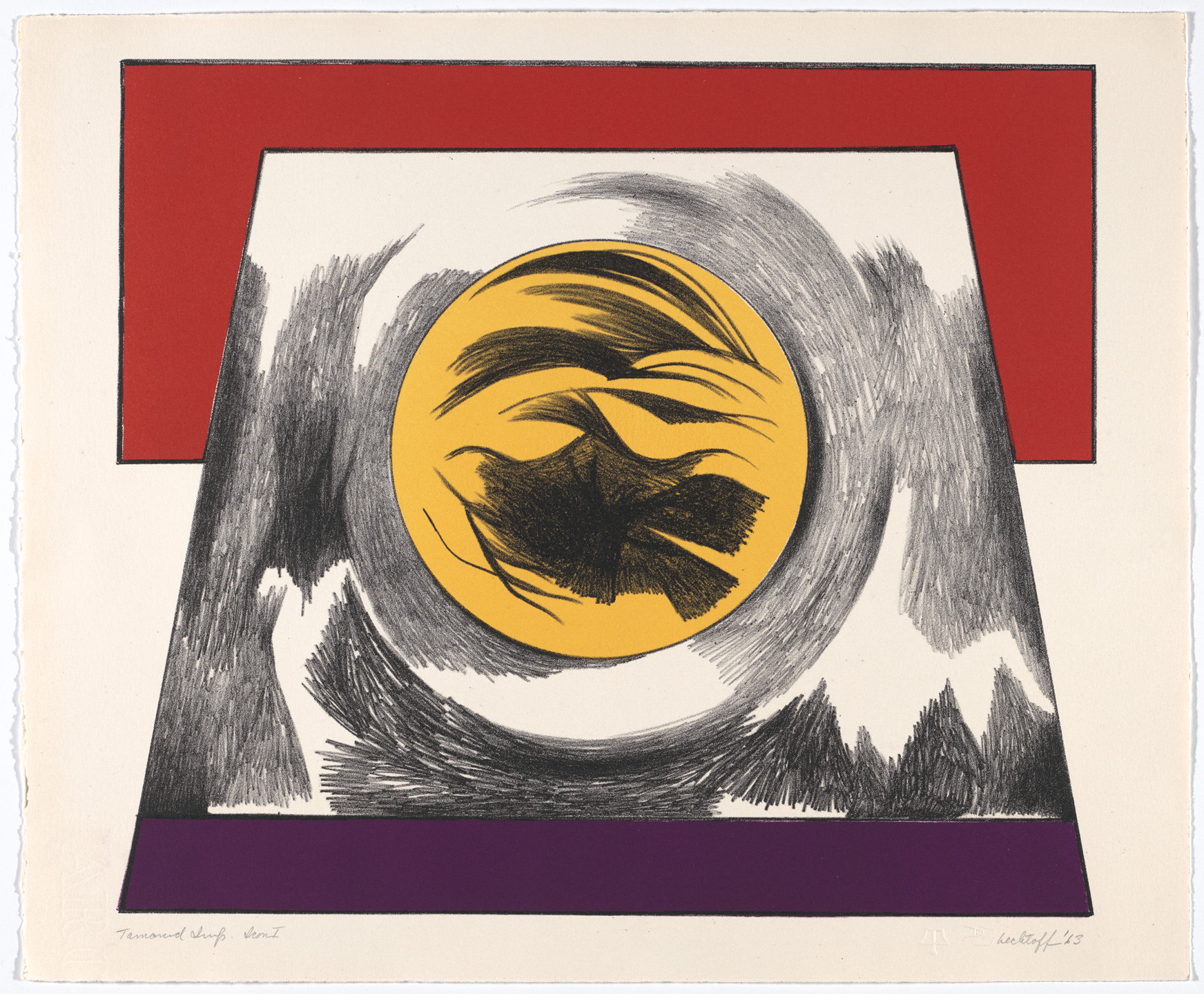 Sonia Gechtoff. Icon I from 6 Icon. 1963