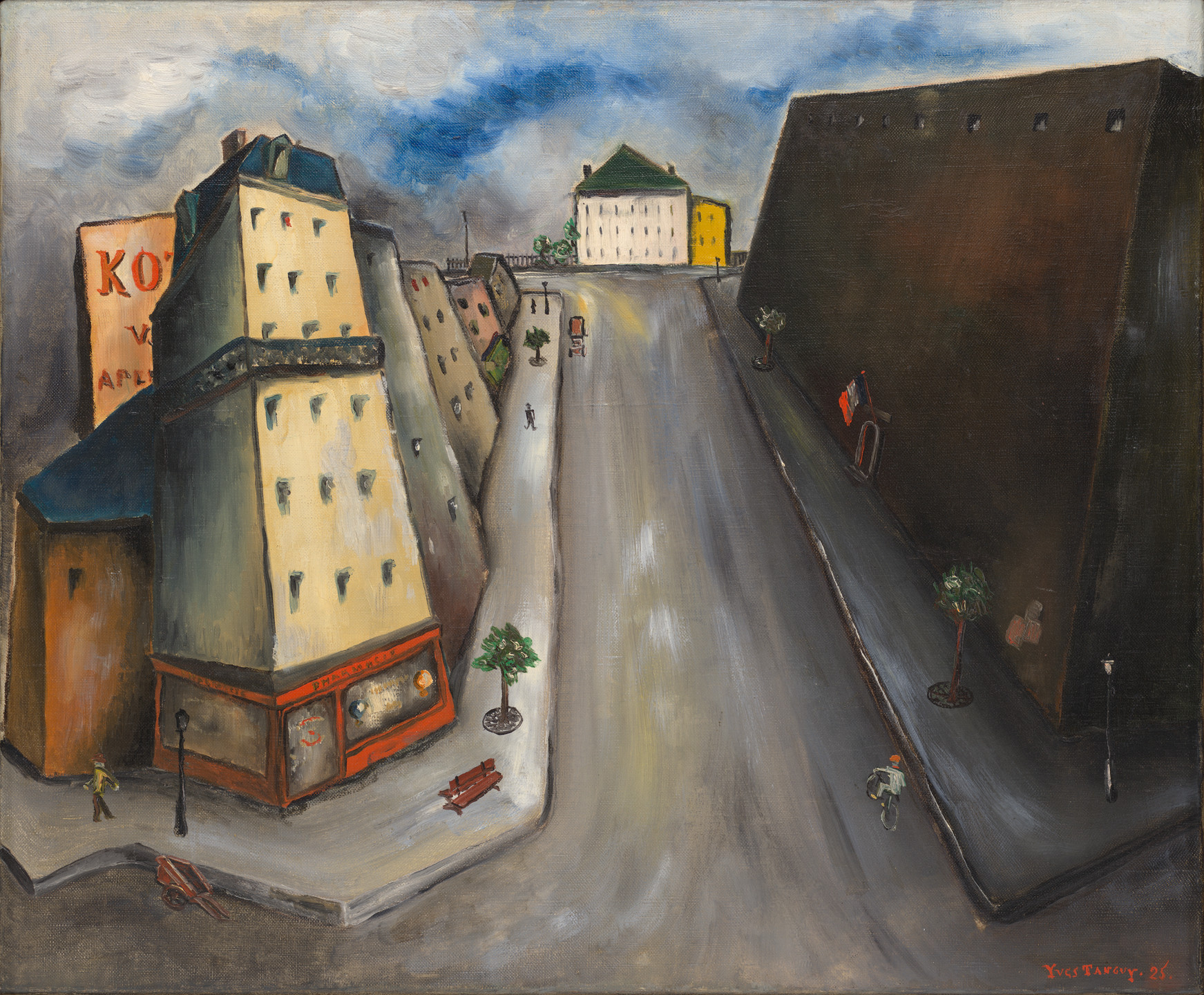 Yves Tanguy. Rue de la Santé. 1925