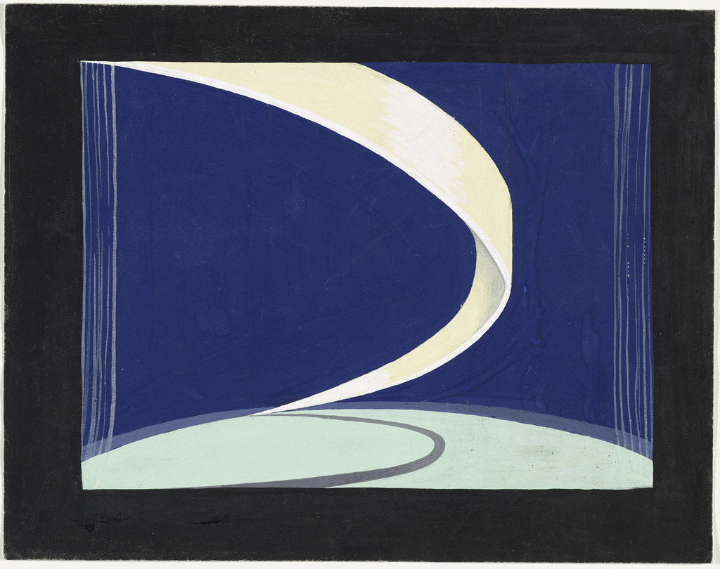 Set design for the ballet Serenade