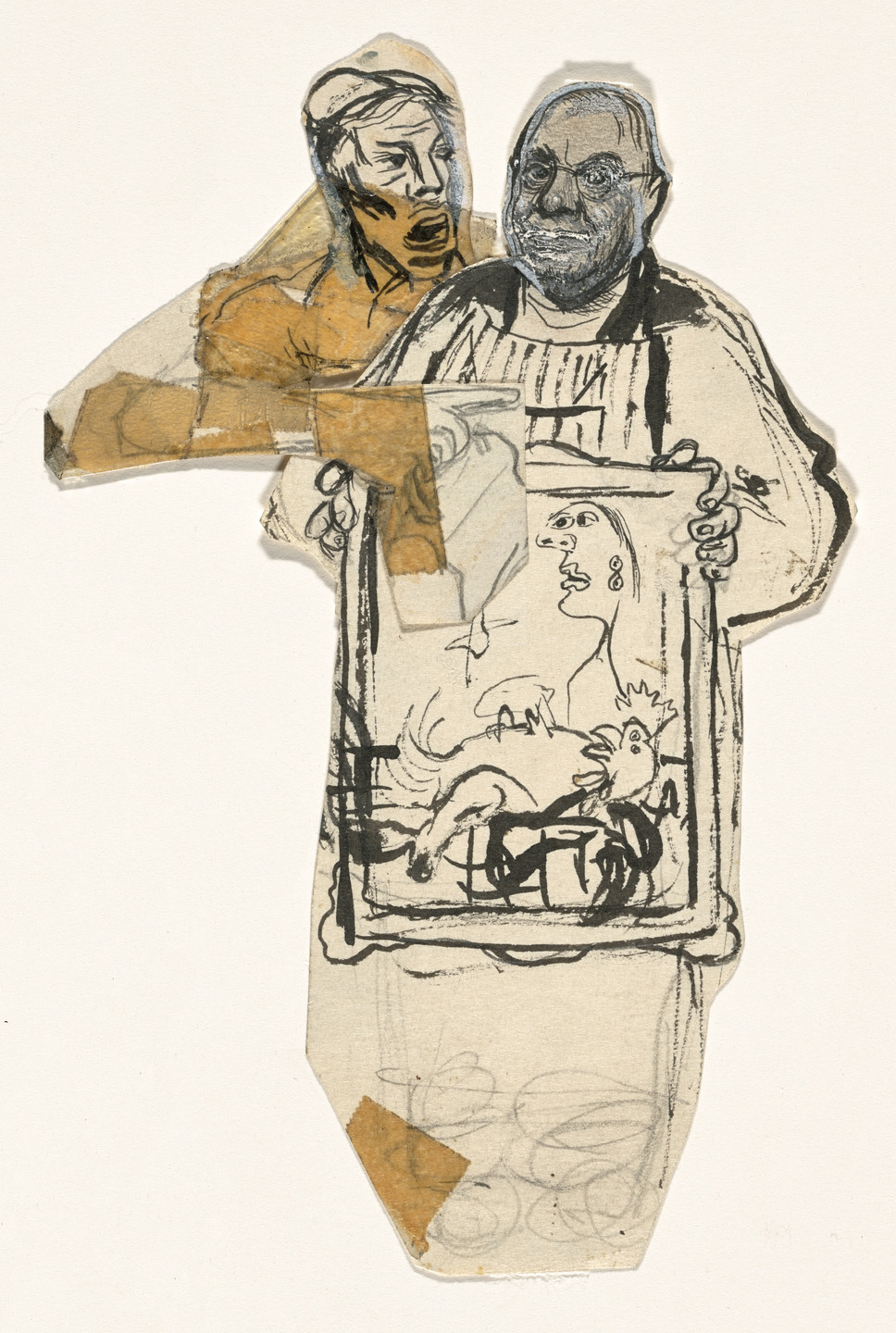 Honoré Sharrer. Studies for Workers and Paintings. 1943