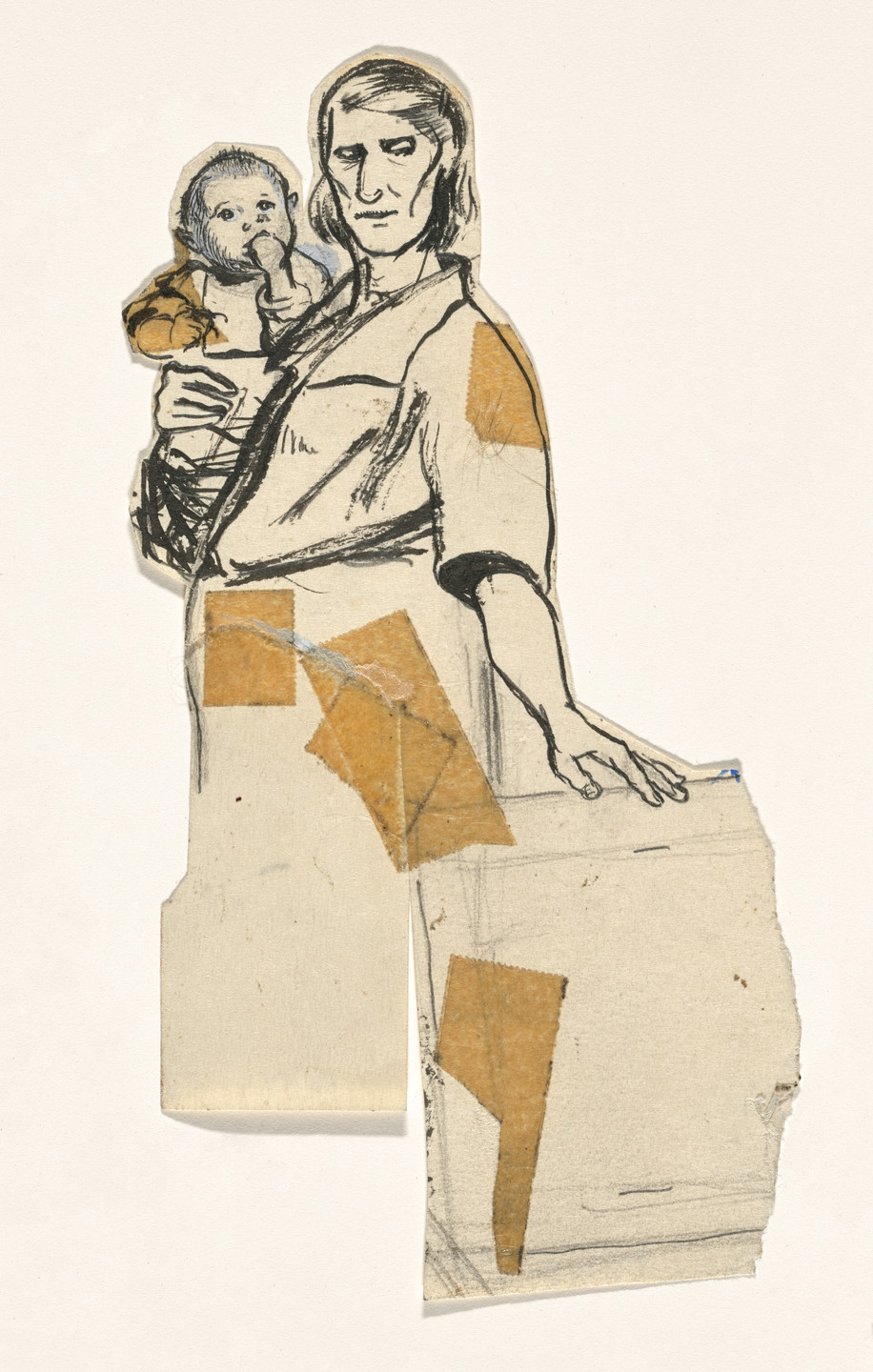 Honoré Sharrer. Studies for Workers and Paintings. 1943