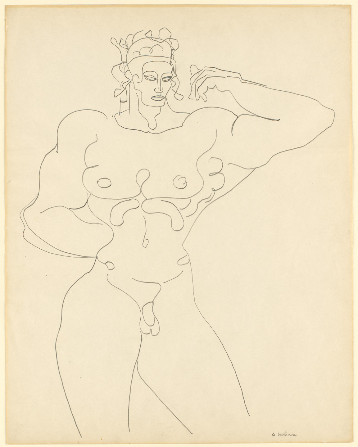 Gaston Lachaise. Man Standing. c. 1928–29