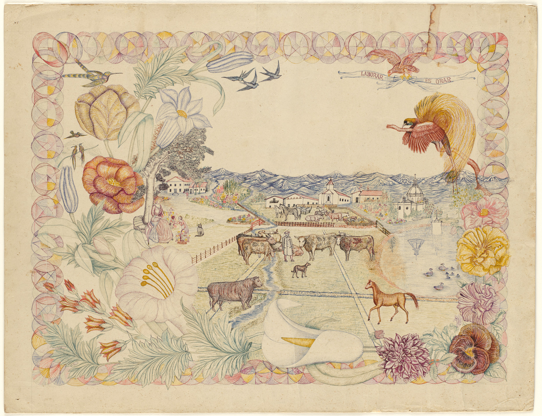 Julio Montenegro. To Work Is to Pray (Laborar es orar). c. 1928