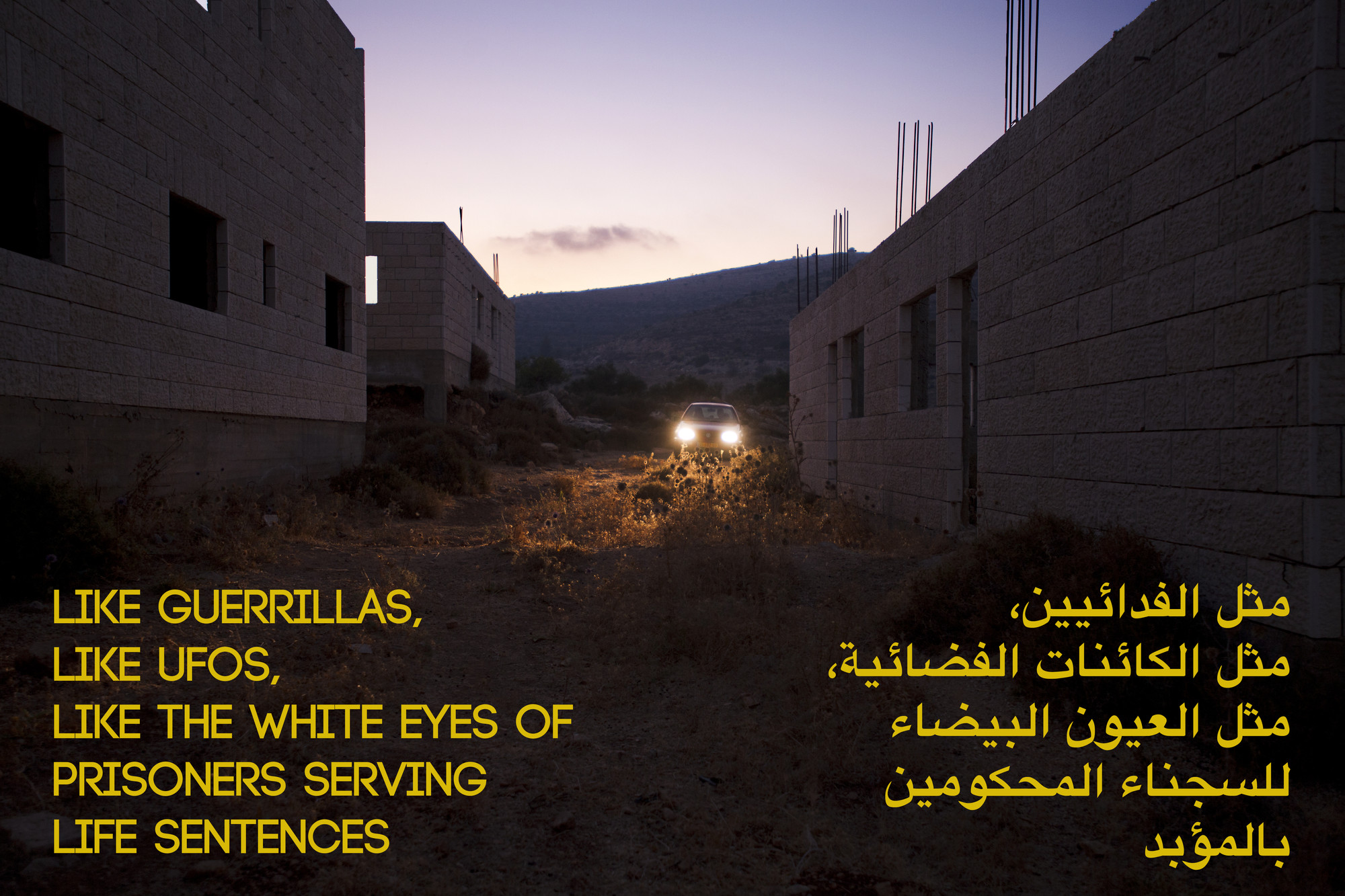 Basel Abbas, Ruanne Abou-Rahme. The Part About the Bandits, Part 1 of the Incidental Insurgents. 2012-2015
