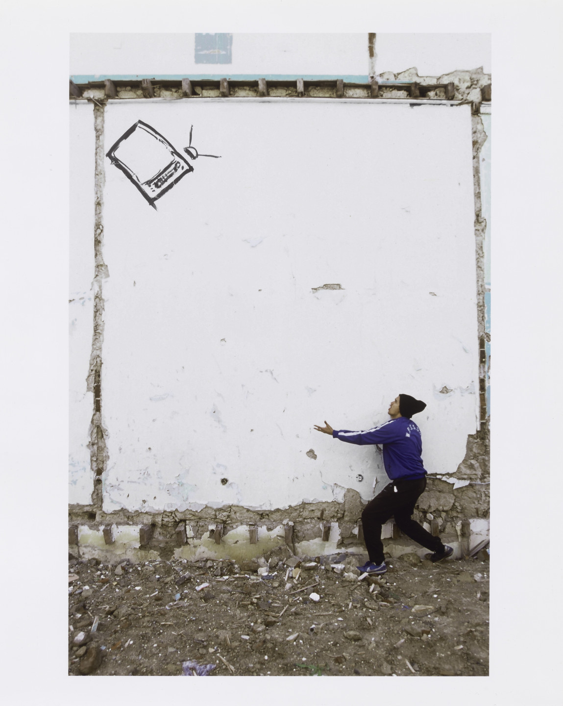 Robin Rhode. Untitled, Dream Houses. 2005
