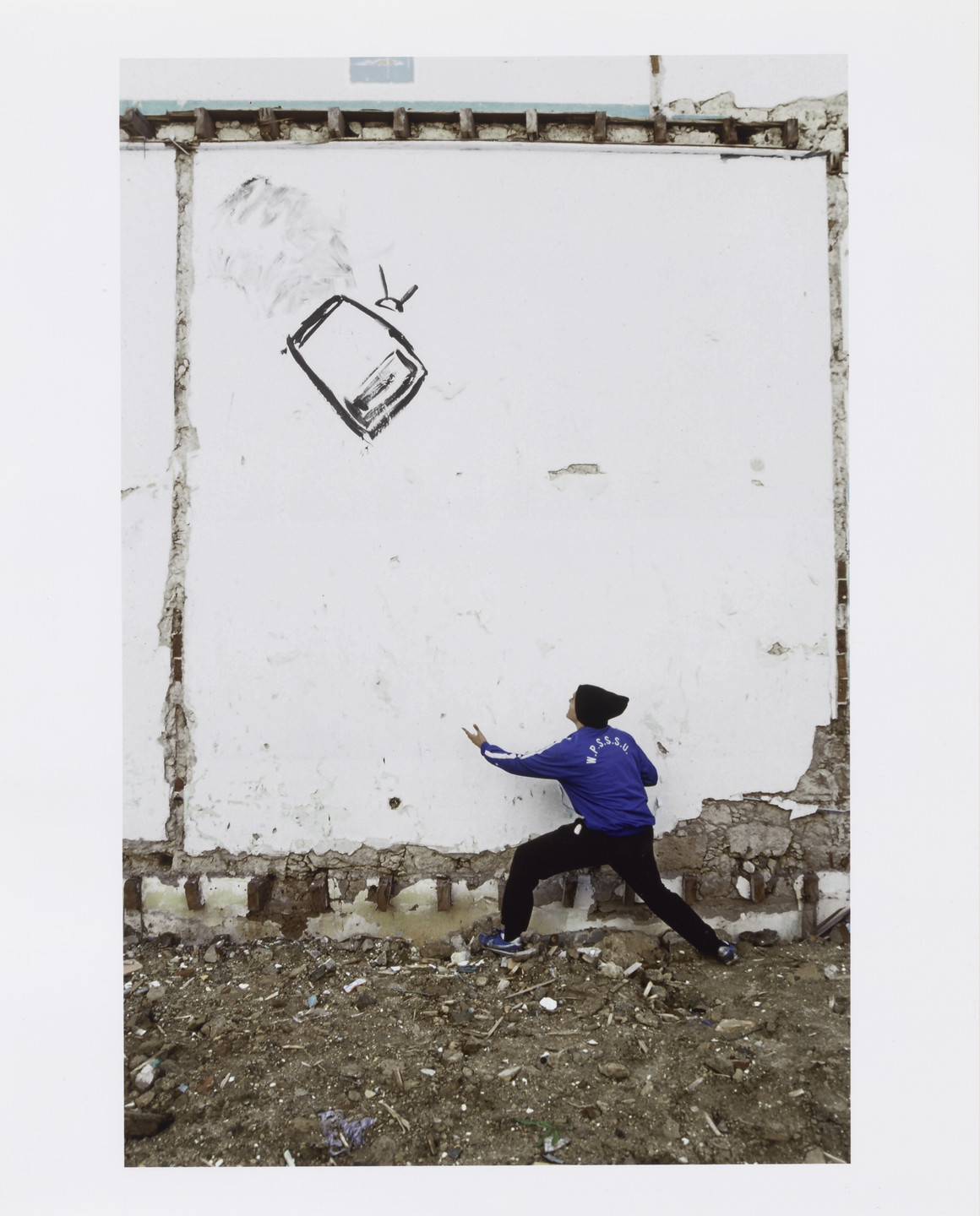 Robin Rhode. Untitled, Dream Houses. 2005
