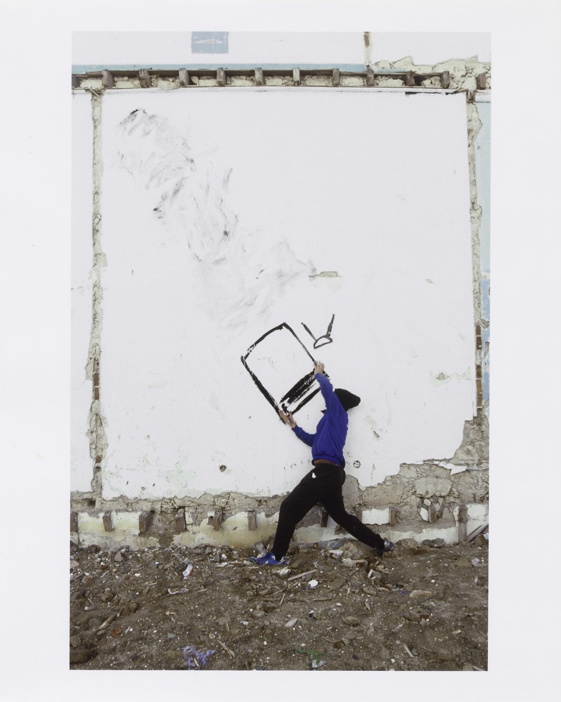 Robin Rhode. Untitled, Dream Houses. 2005