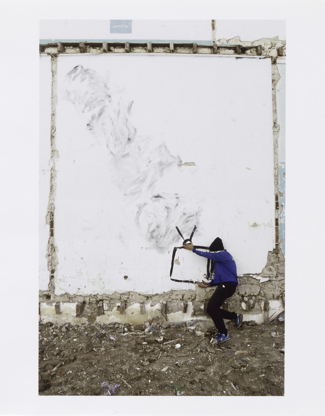 Robin Rhode. Untitled, Dream Houses. 2005