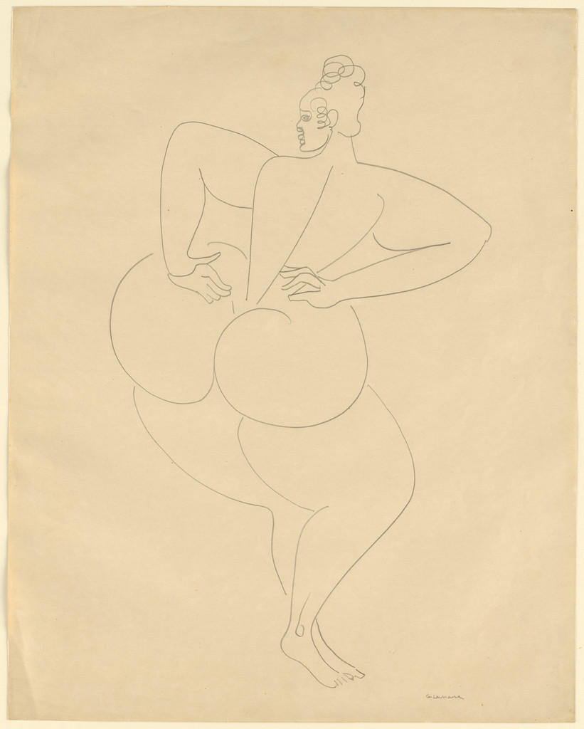 Standing Woman, Back