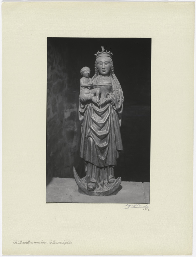 Mother of God from the Altar Tabernacle (Muttergottes aus dem Alteraufsatz)
