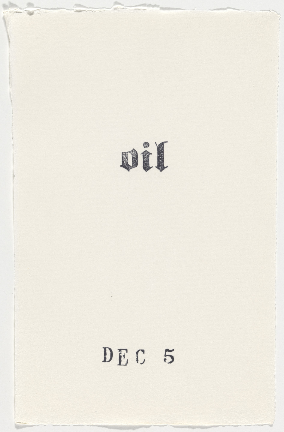 Kiki Smith. Untitled (Book of Hours). 1986–2003