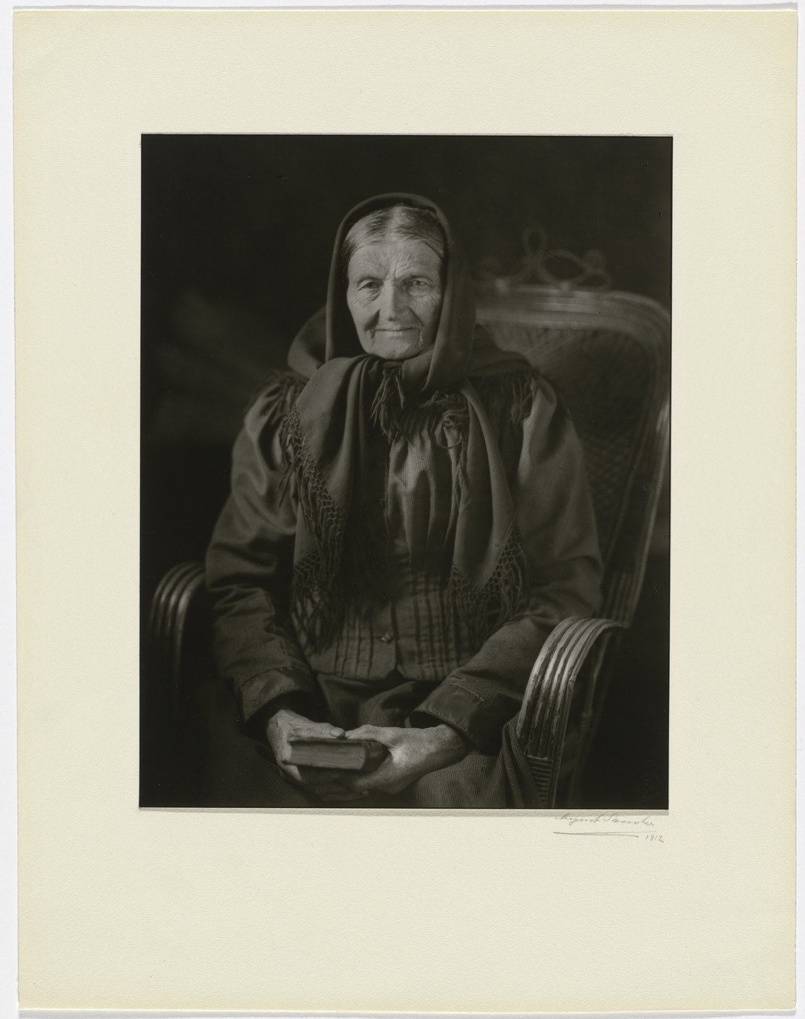 August Sander. The Woman of the Soil. 1912