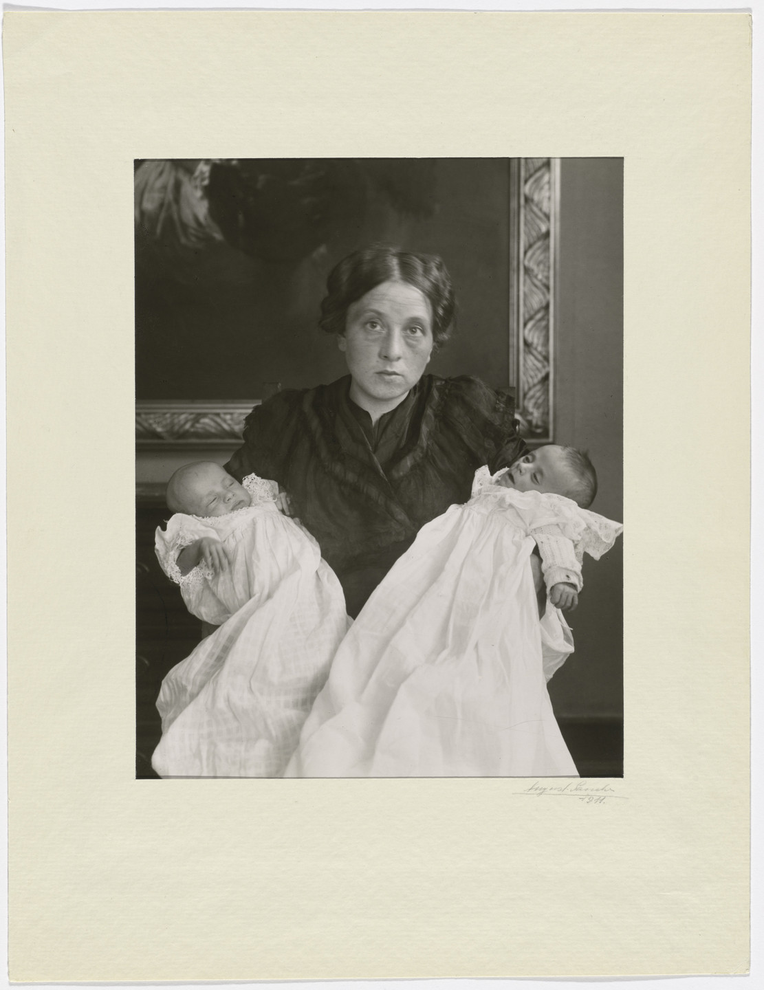 August Sander. The Mother in Joy and Grief. 1911
