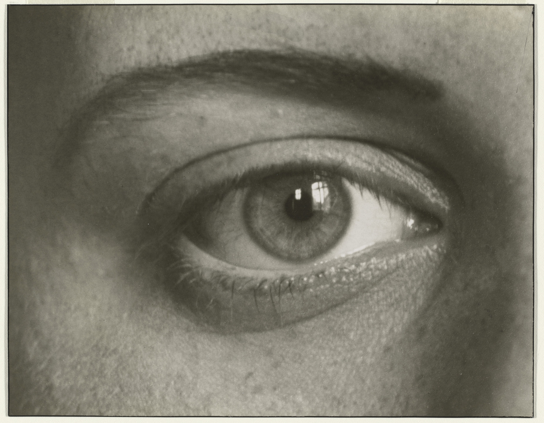 August Sander. The Right Eye of My Daughter Sigrid. 1928