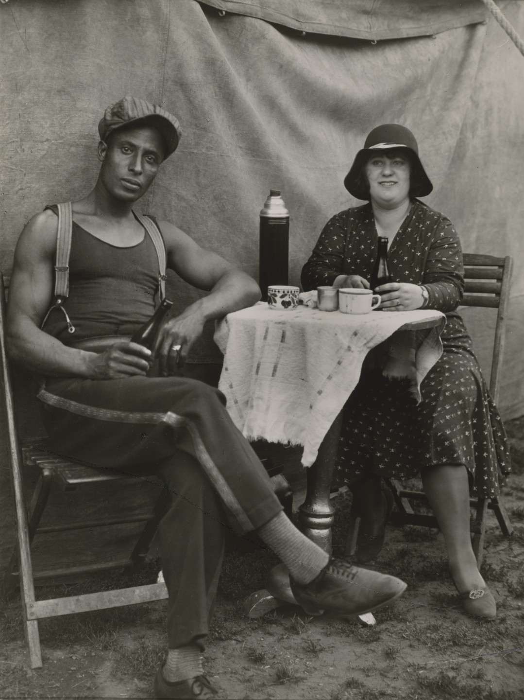 August Sander. Indian Man and German Woman. 1926