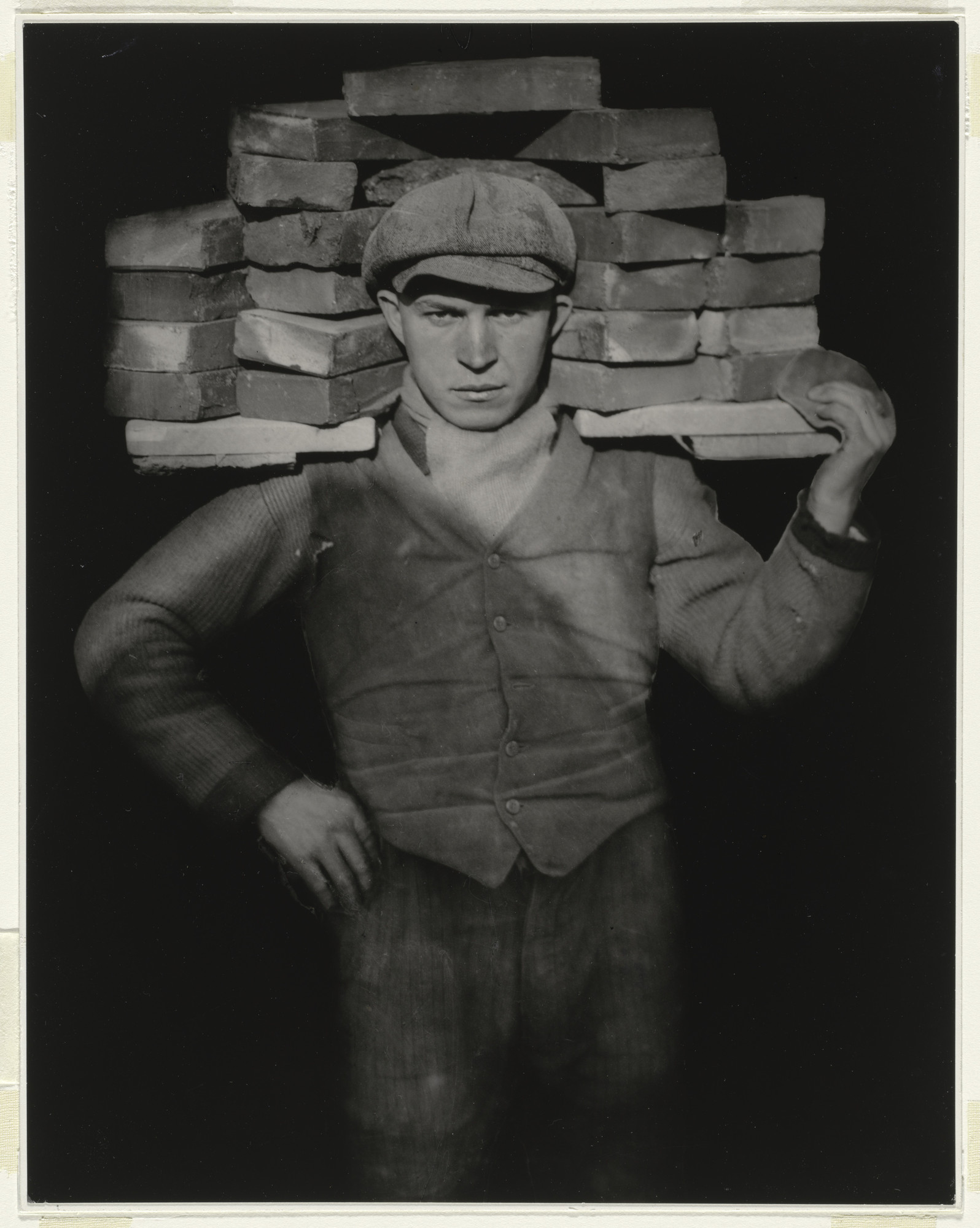 August Sander. Bricklayer's Mate. 1928 | MoMA