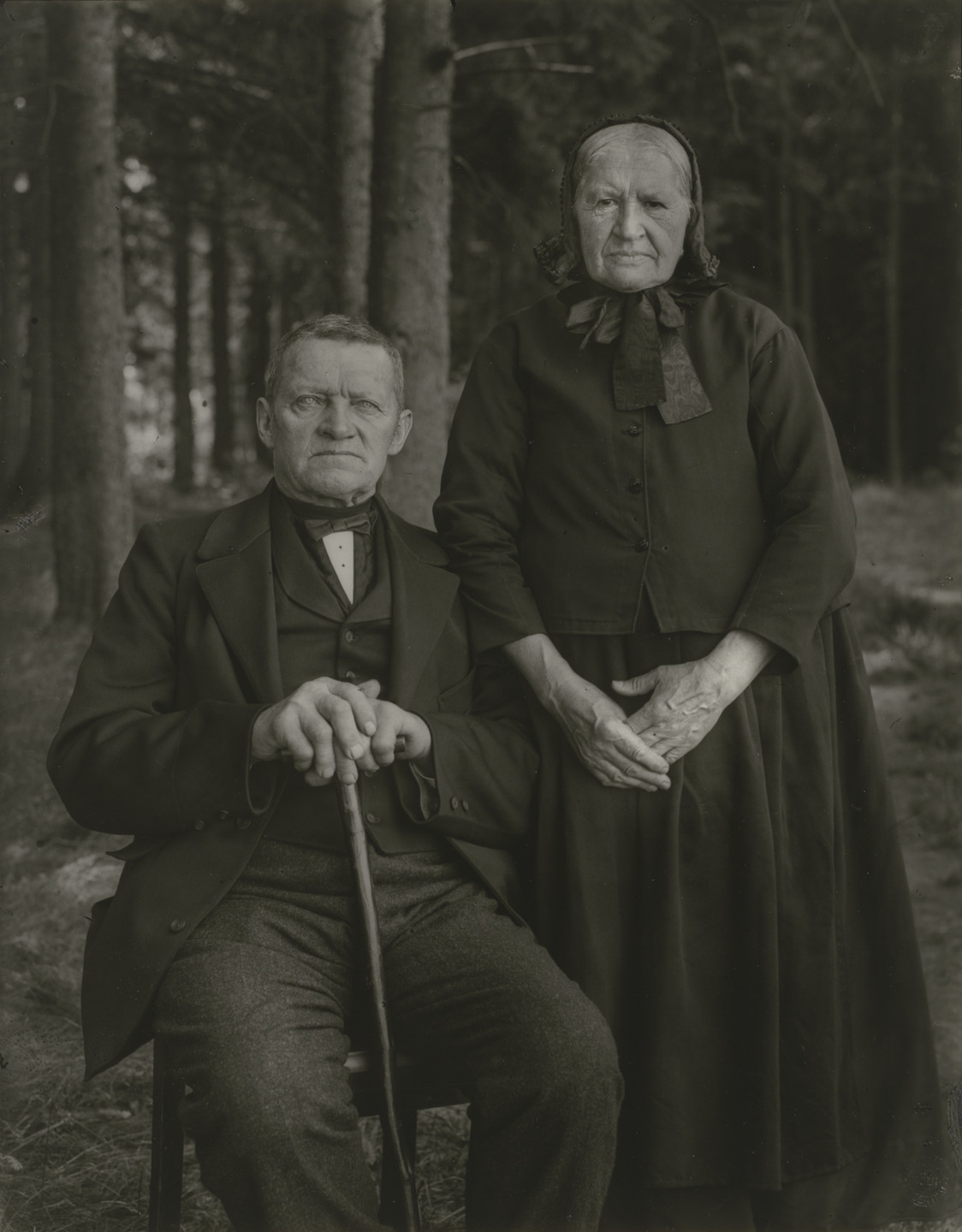 August Sander. Farming Couple–Propriety and Harmony. 1912