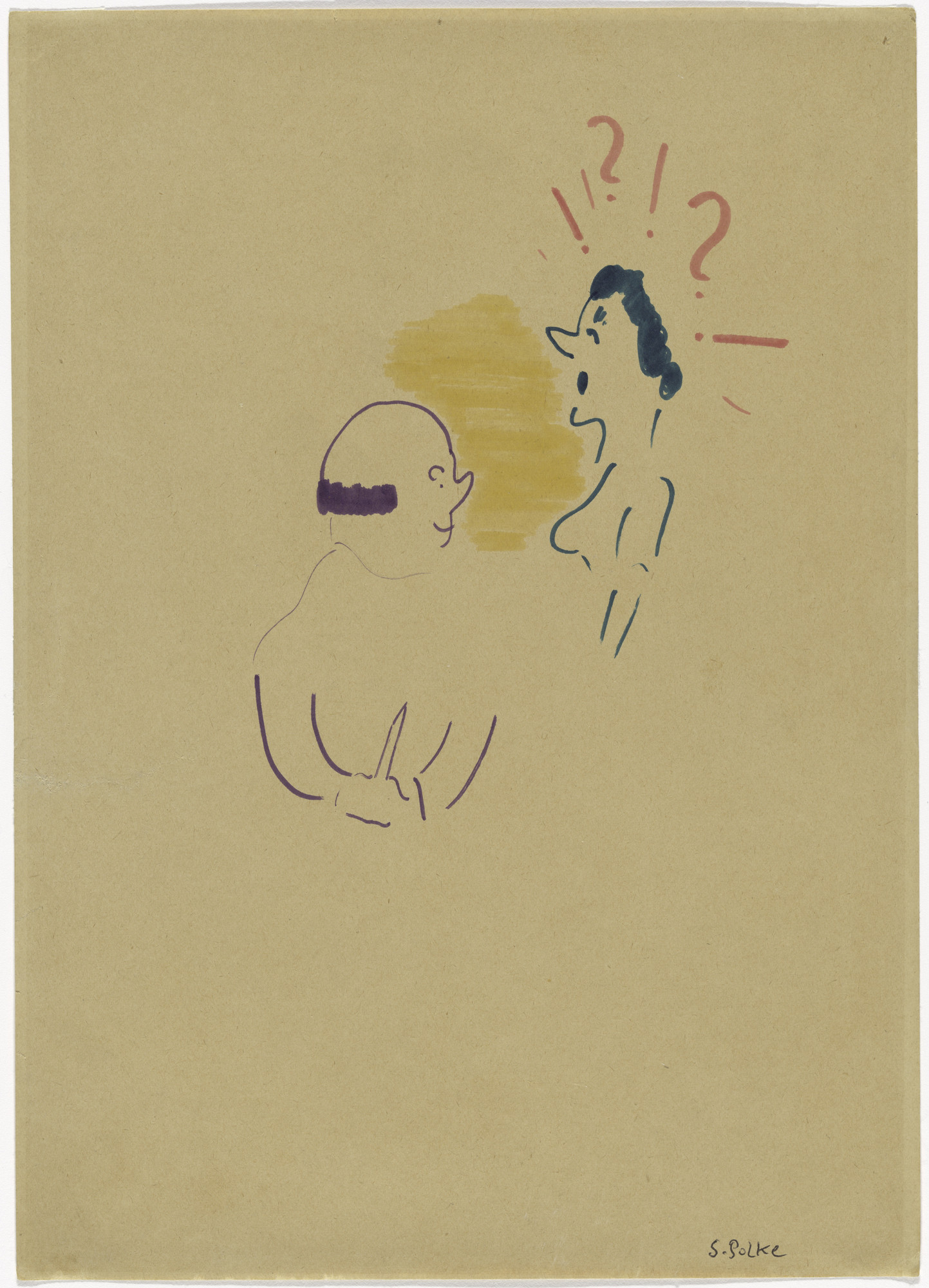 Sigmar Polke. Untitled ("Witz")