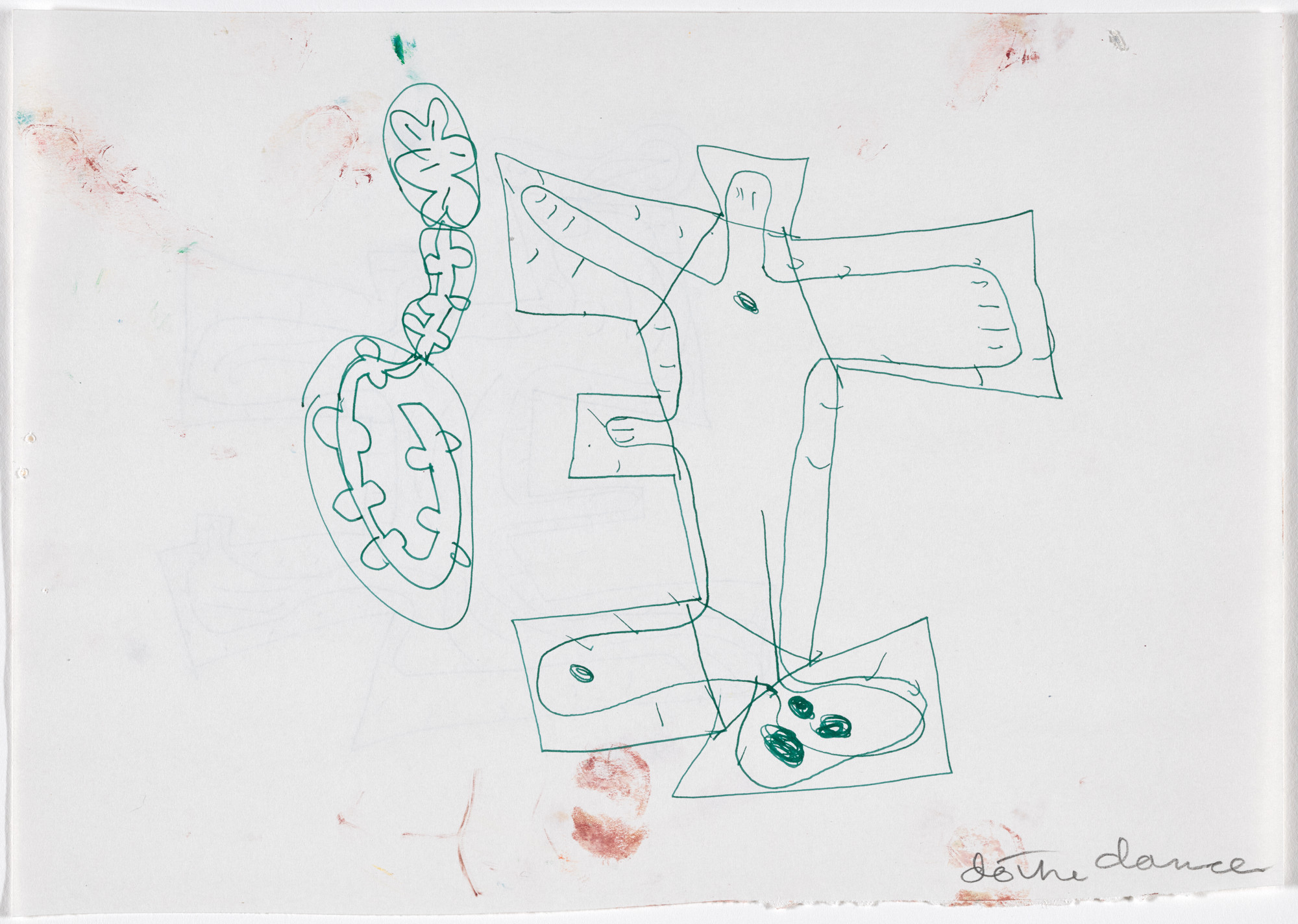 Elizabeth Murray. Study for Do the Dance
