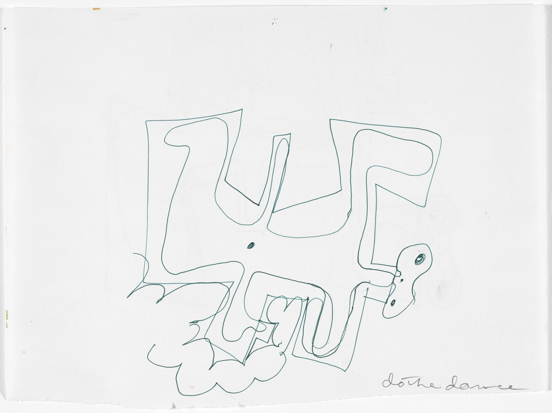 Elizabeth Murray. Study for Do the Dance. 2005