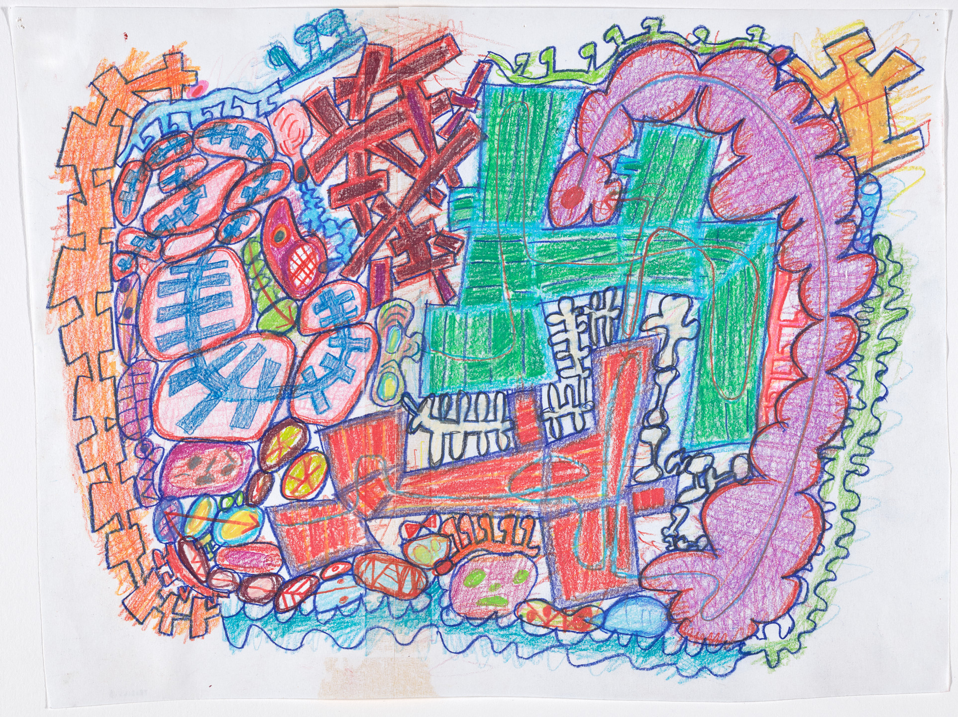 Elizabeth Murray. Study for Do the Dance. 2005