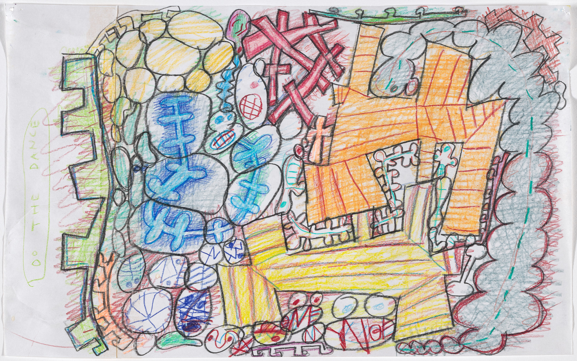 Elizabeth Murray. Study for Do the Dance. 2005