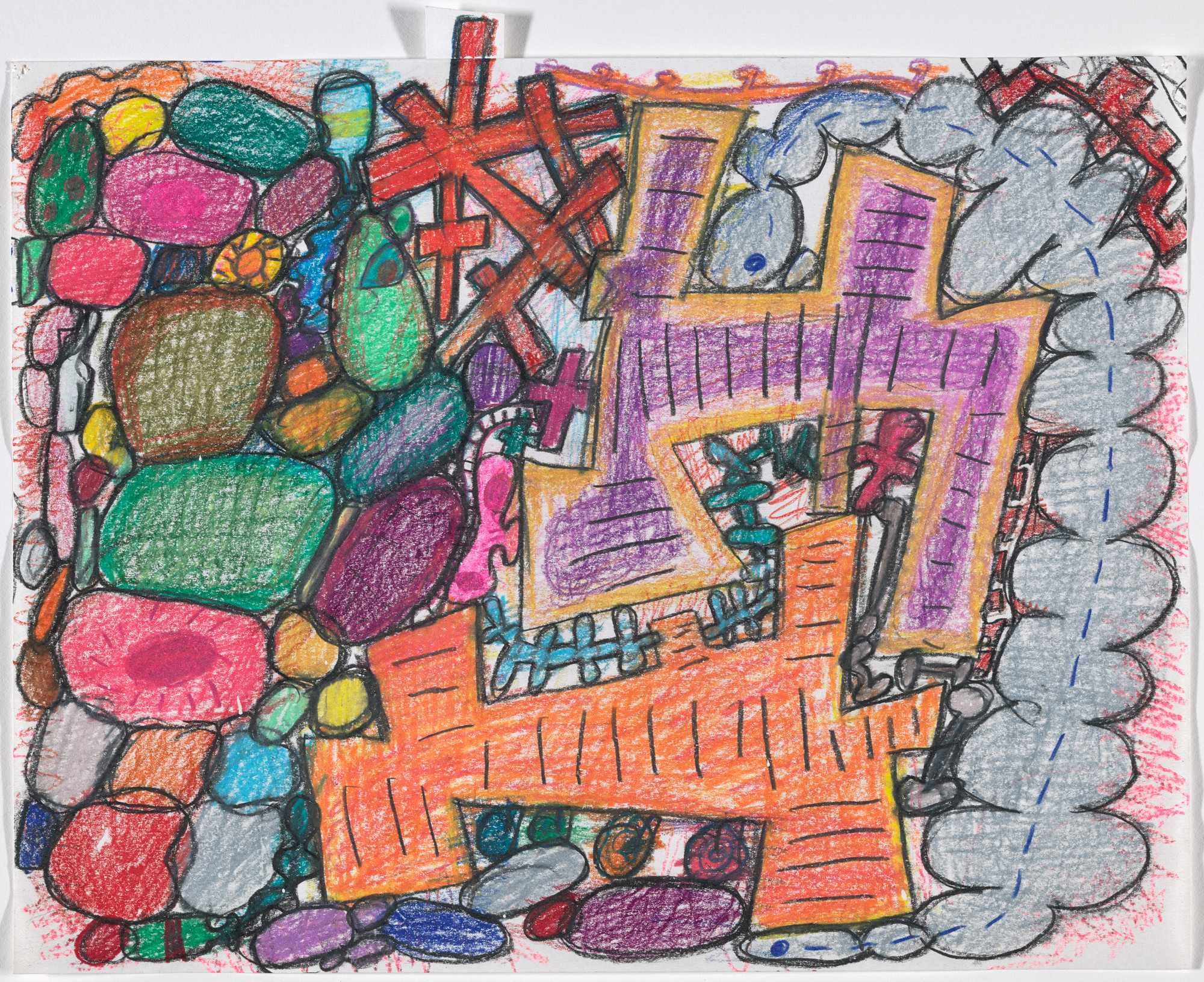 Elizabeth Murray. Study for Do the Dance
