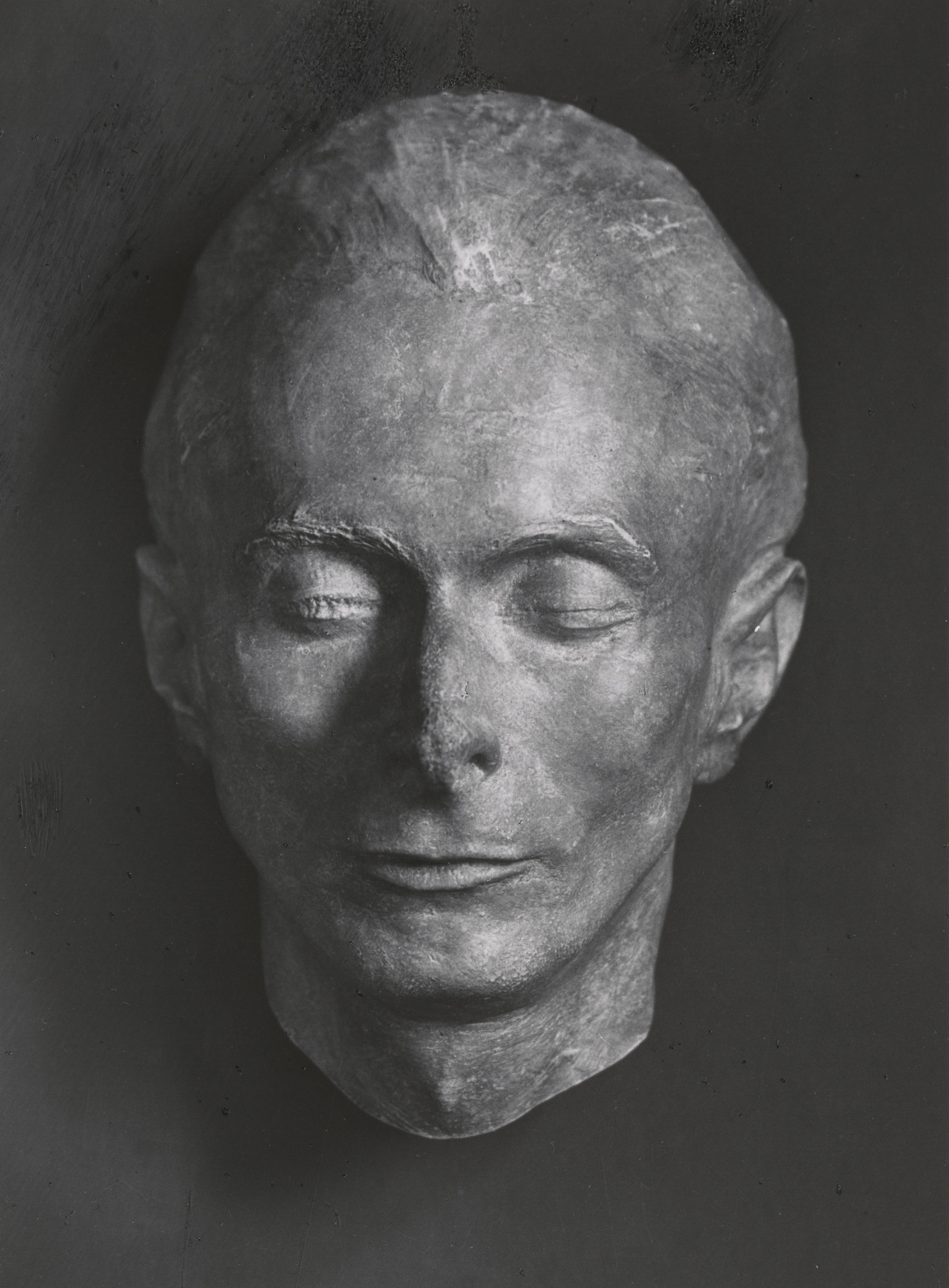 August Sander. Death Mask of My Oldest Son Who Was Murdered during the Nazi Terror (Mein ältester Sohn unter dem Naziterror ermordet)