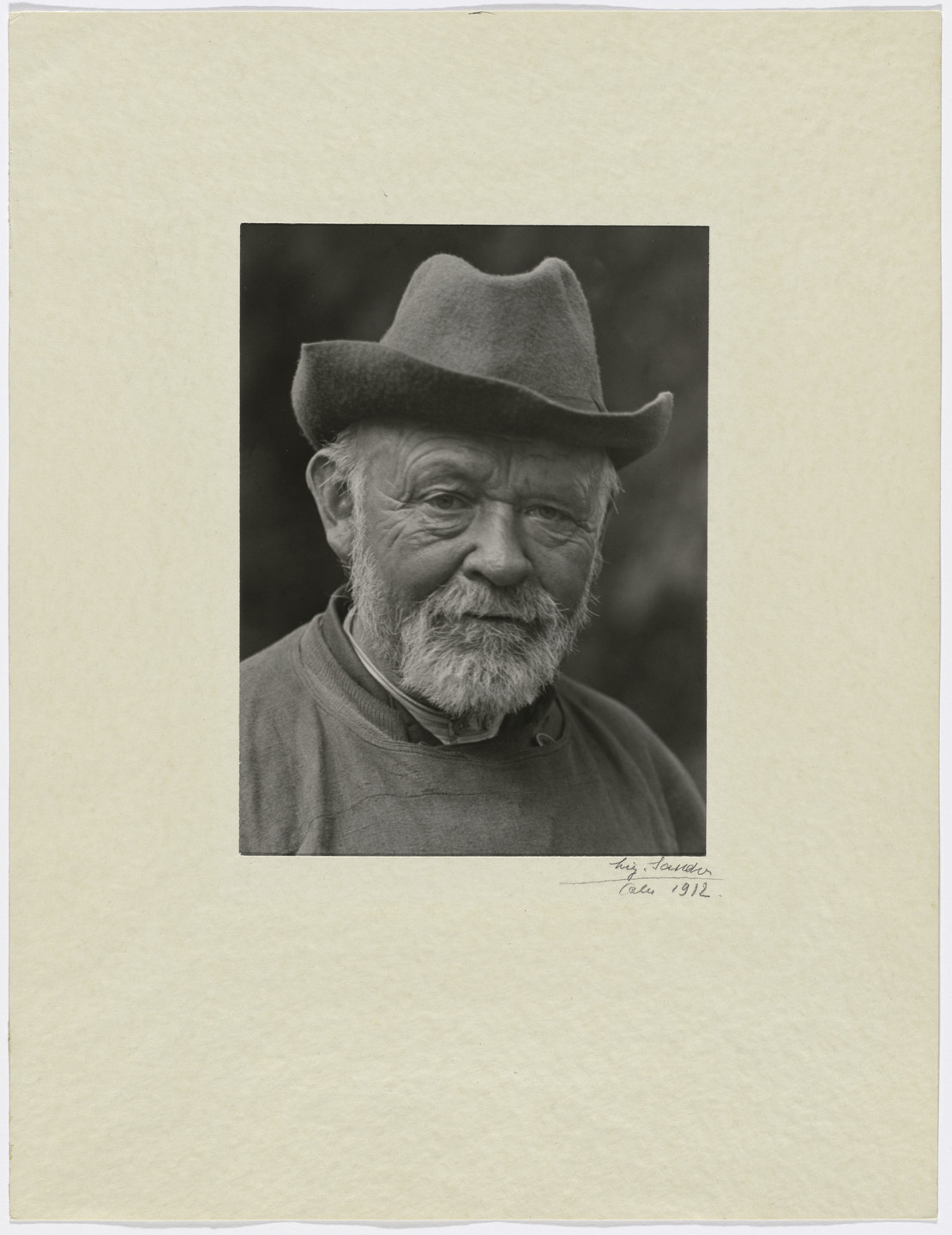 August Sander. The Sage. 1913