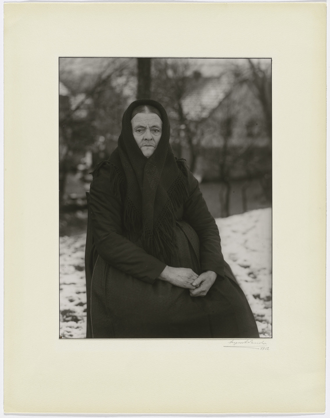 August Sander. The Fighter or Revolutionary. 1912