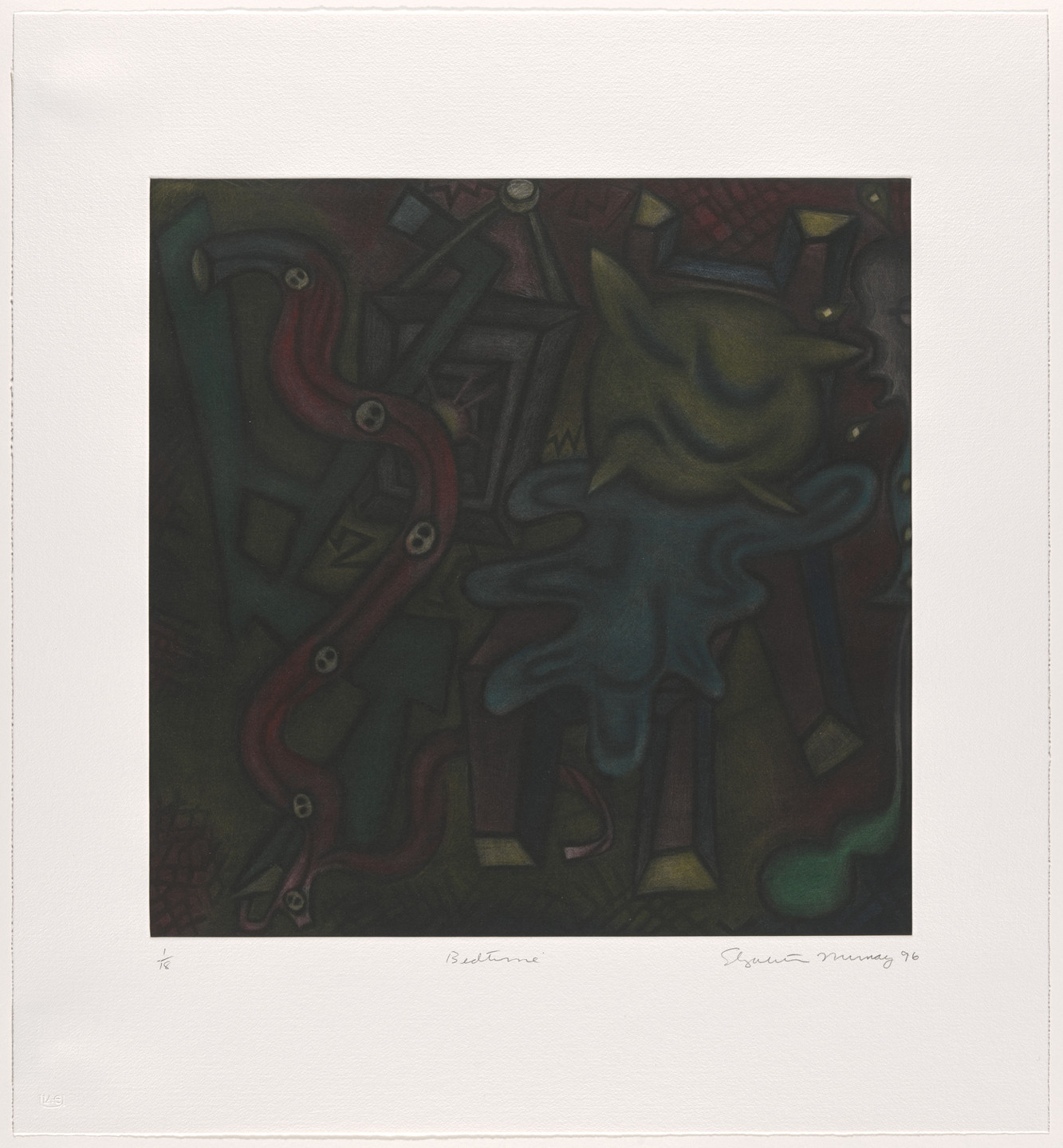 Elizabeth Murray. Bedtime. 1996