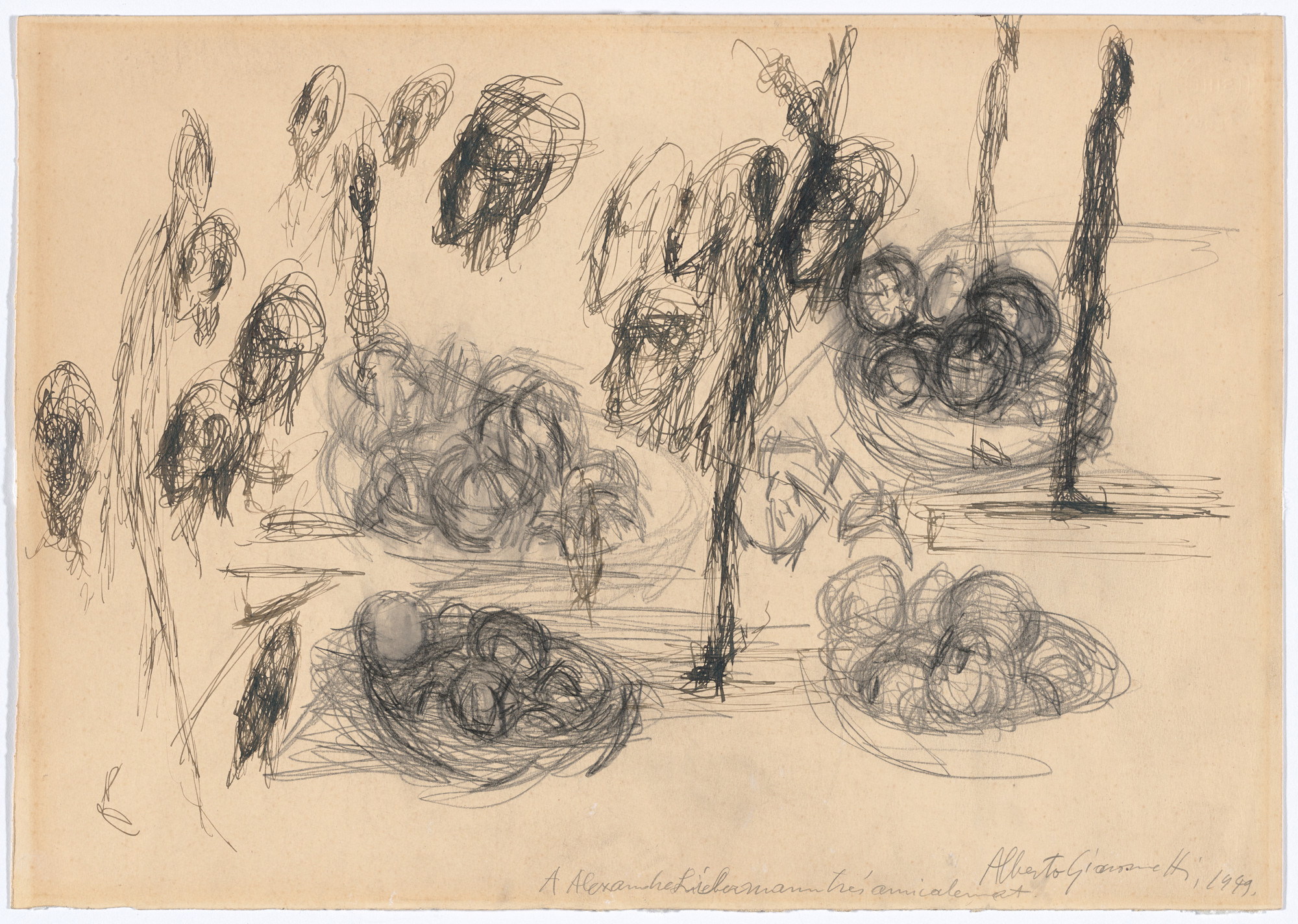 Alberto Giacometti. Untitled