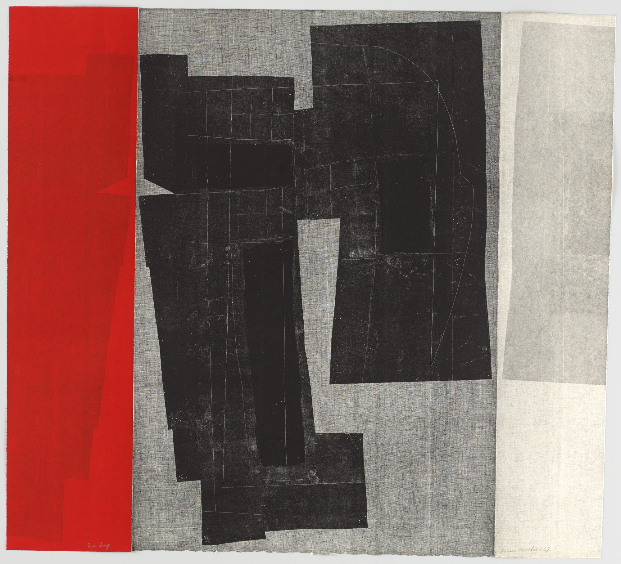 Louise Nevelson. Untitled
