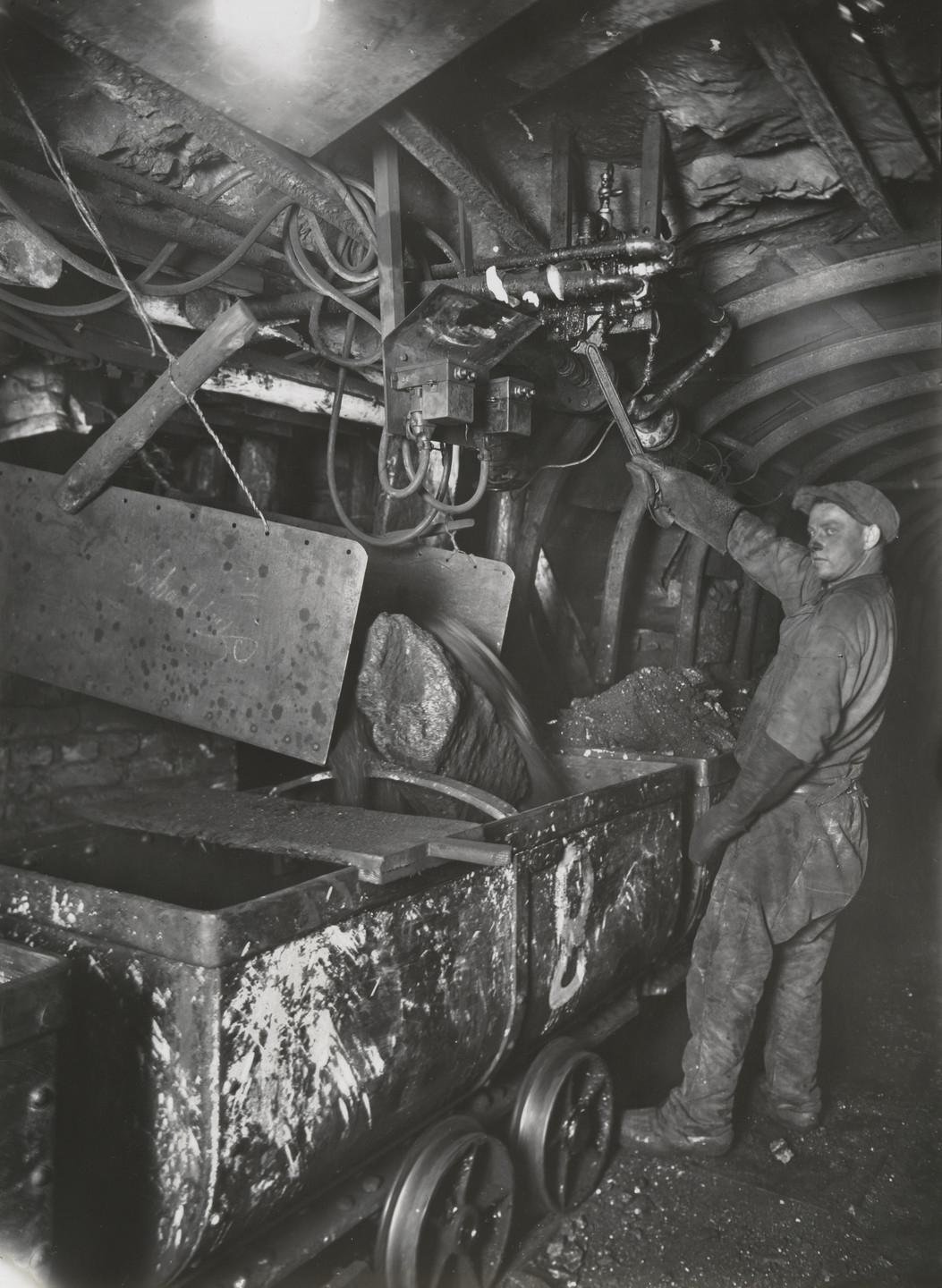 August Sander. The Miner (Der Bergmann). 1932