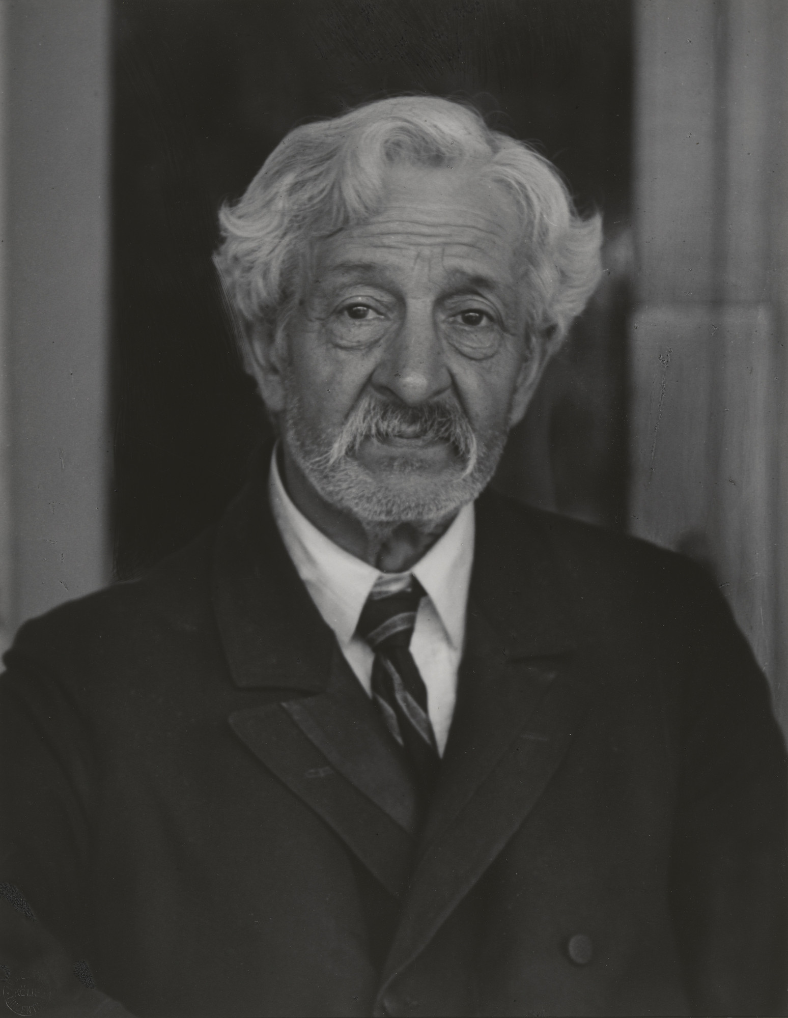 August Sander. Manager of a Waxworks, Vienna (Panoptikumsdirektor, Wien)