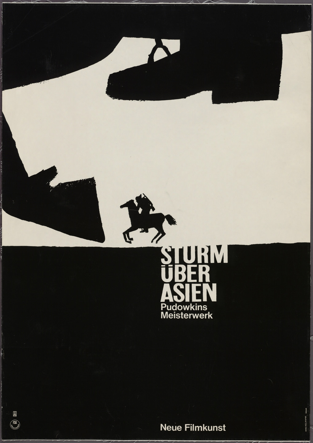 Hans Hillmann. Sturm Über Asien, Pudowkins Meisterwerk, Neue Filmkunst. 1964