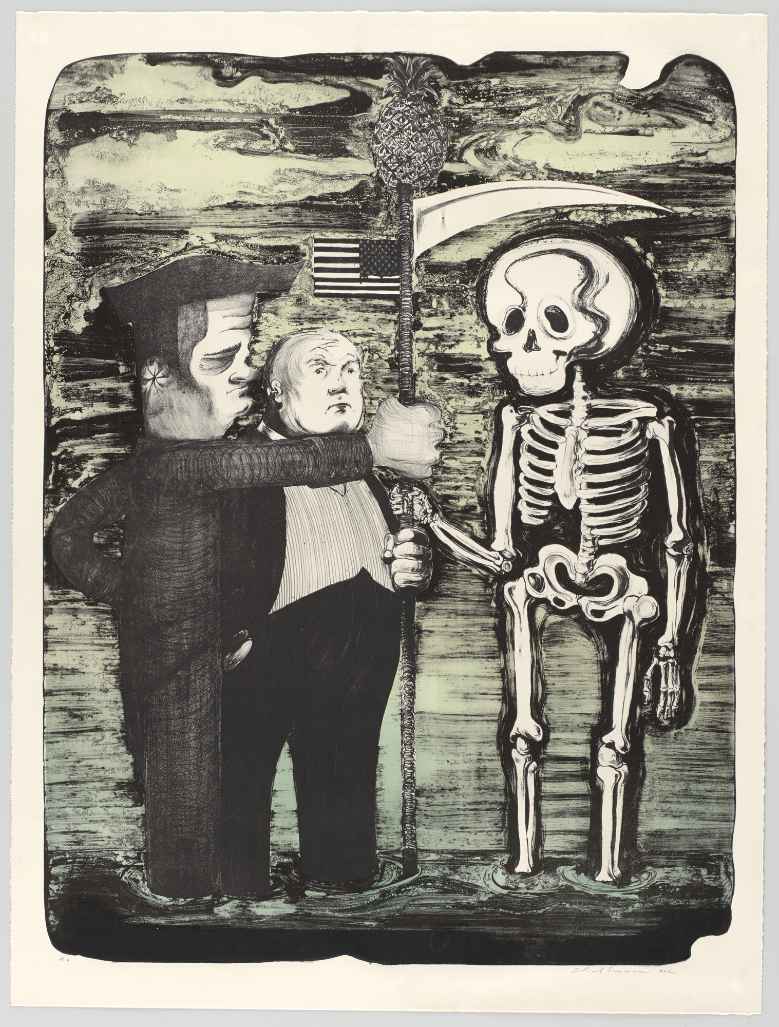 Nicole Eisenman. Tea Party
